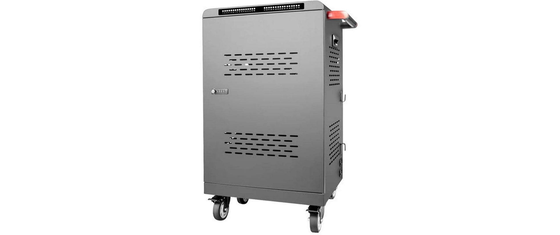 Lmp 32P USB-C – Ladewagen für 32 Geräte, abschliessbar, schwarz