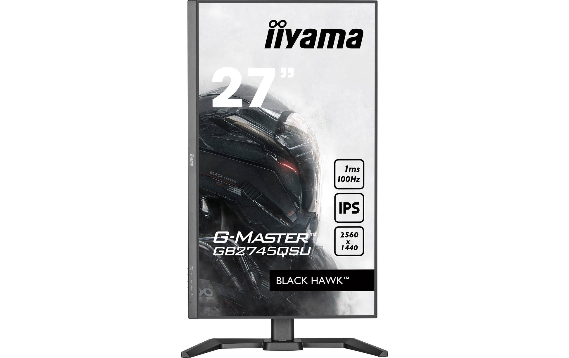 iiyama GB2745QSU-B2 – Monitor, 27", 2560 × 1440 (WQHD), IPS, 300 cd/m², HDMI