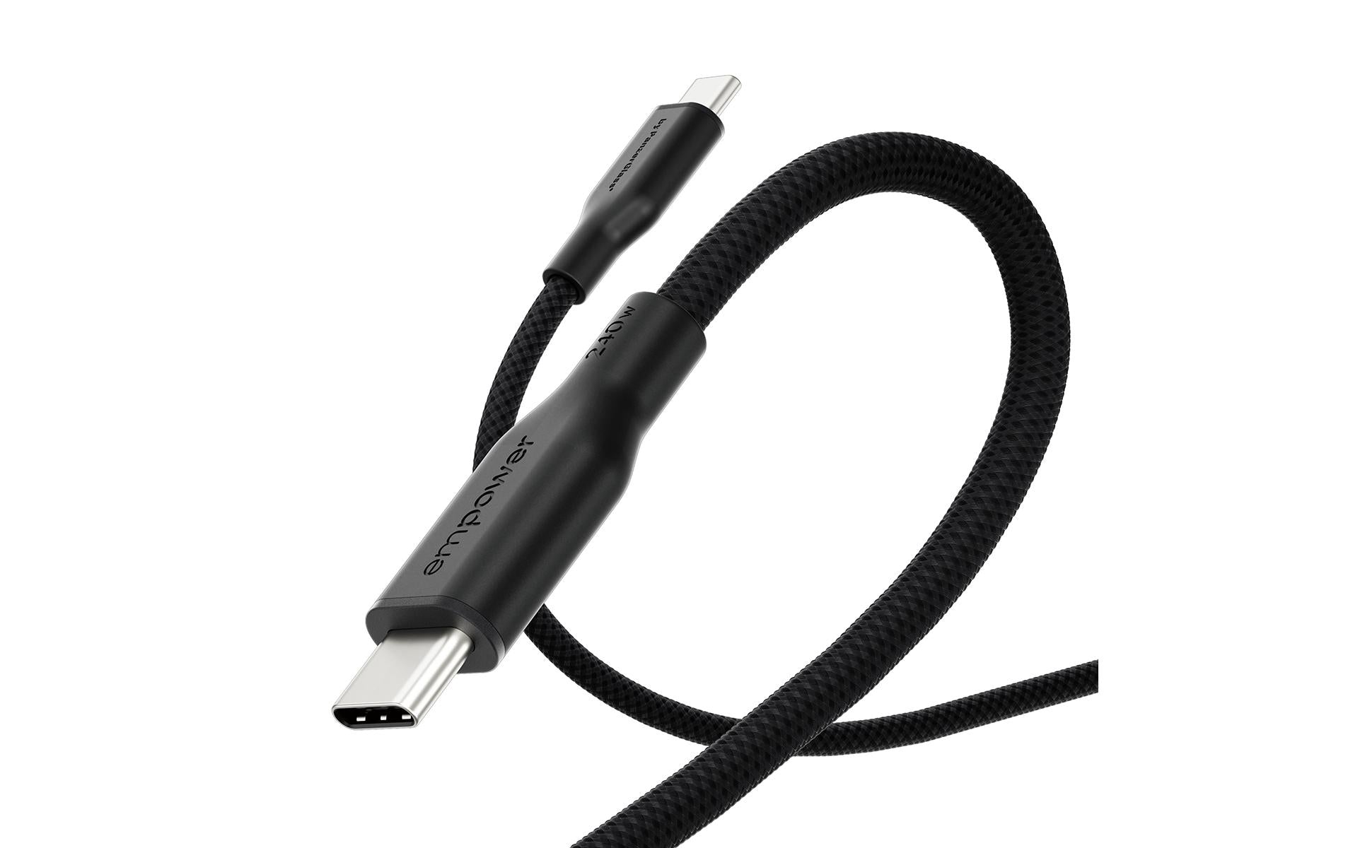 PanzerGlass USB-C auf USB-C Kabel – USB 2.0 (480 Mbit/s) – 1,2 m – PD 240 W – Schwarz