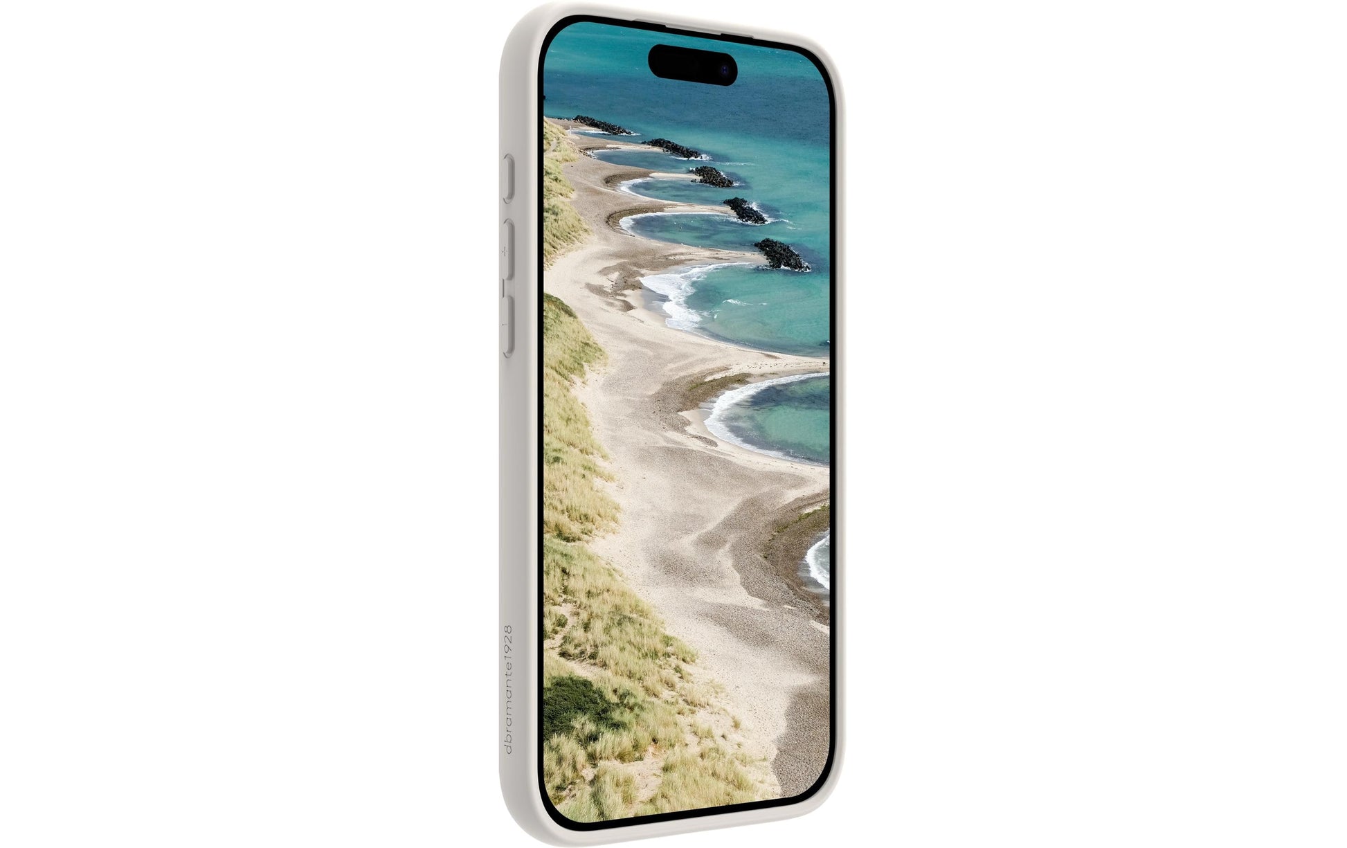 dbramante1928 Backcover – für Apple iPhone 17 Pro Max, Kunststoff, weiss, bis 2 m sturzsicher, mit Zusatzfach
