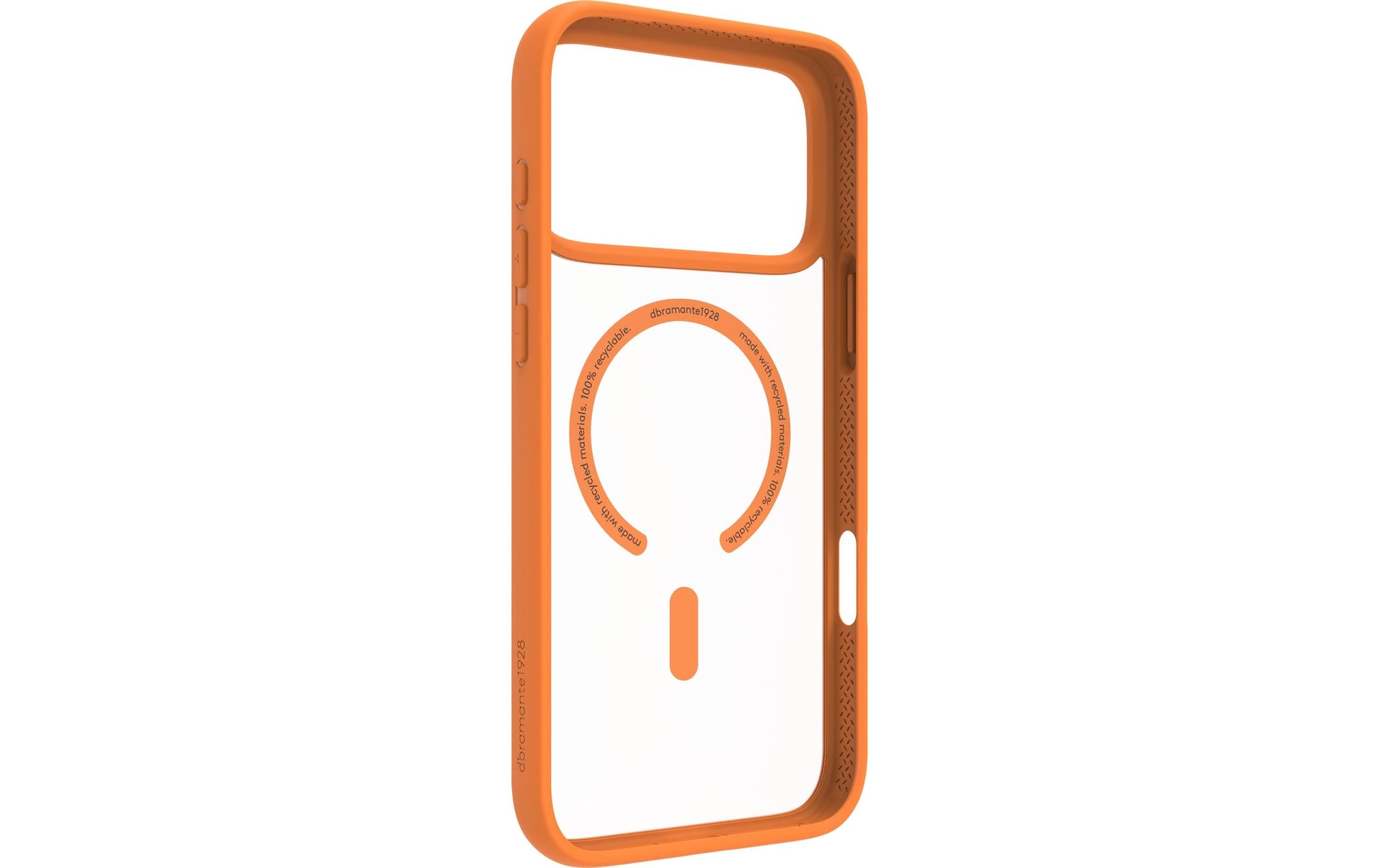 dbramante1928 Grenen MS Backcover – für Apple iPhone 17 Pro Max, Kunststoff, Orange, bis 2 m sturzsicher