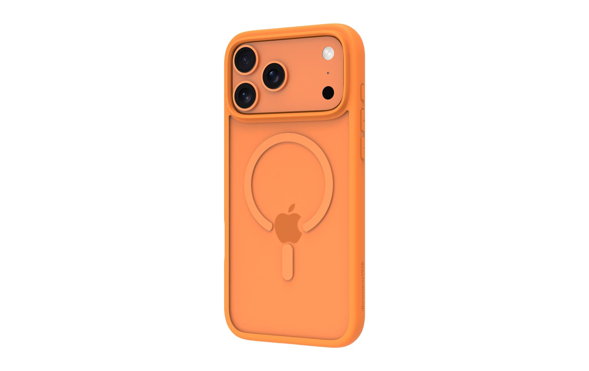 dbramante1928 Grenen MS Backcover – für Apple iPhone 17 Pro Max, Kunststoff, Orange, bis 2 m sturzsicher