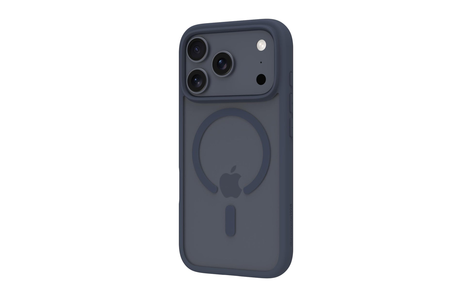 dbramante1928 Grenen MS – Backcover – für Apple iPhone 17 Pro, Dunkelblau, bis 2 m sturzsicher, mit Zusatzfach