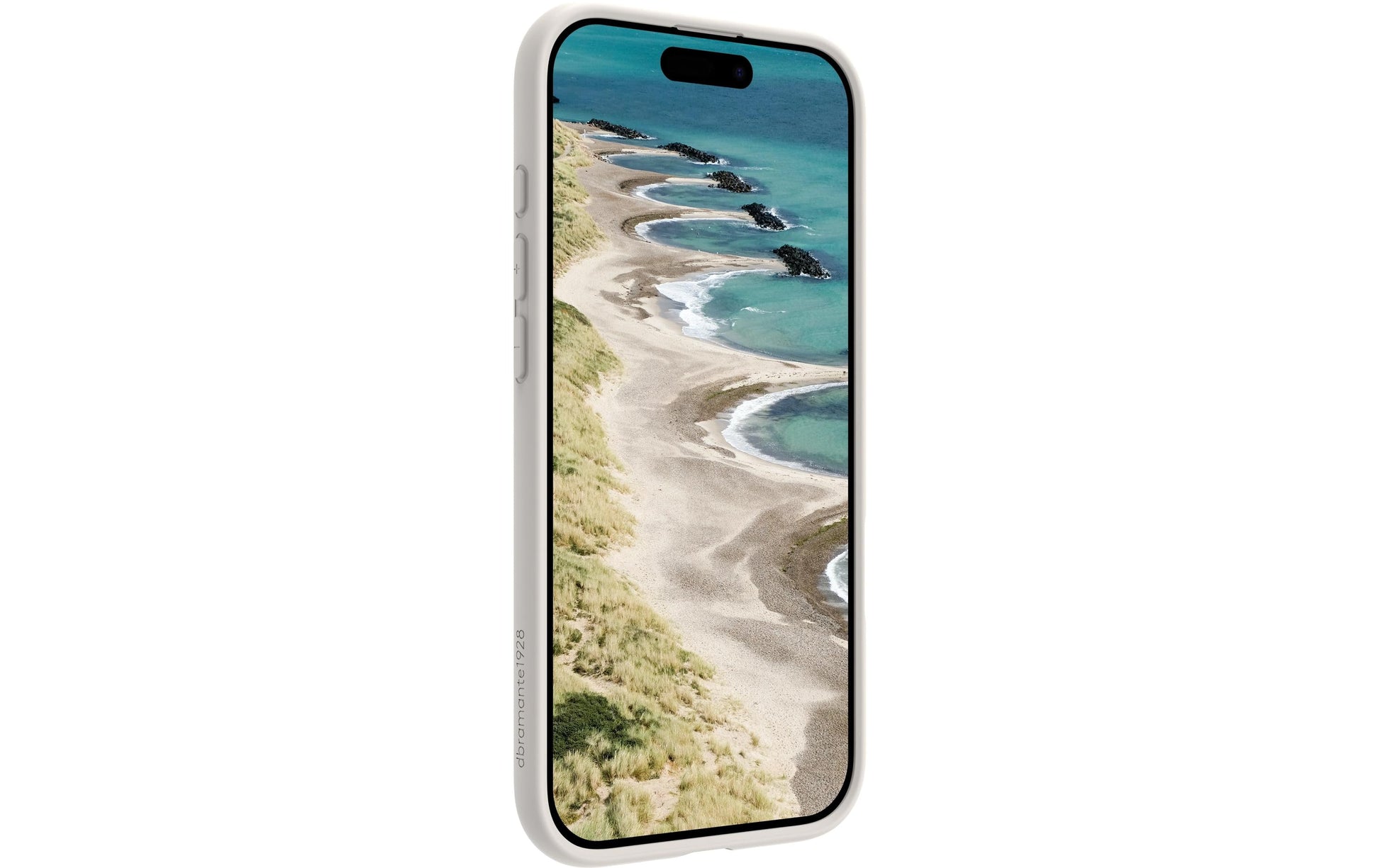 dbramante1928 Backcover – für Apple iPhone 17 Air, Kunststoff, Weiss, bis 2 m sturzsicher