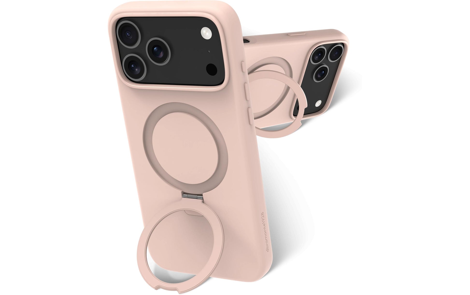 dbramante1928 Roskilde MS Kick ICON Backcover – für Apple iPhone 17 Pro Max, Pink Sand, bis 1,2 m sturzsicher