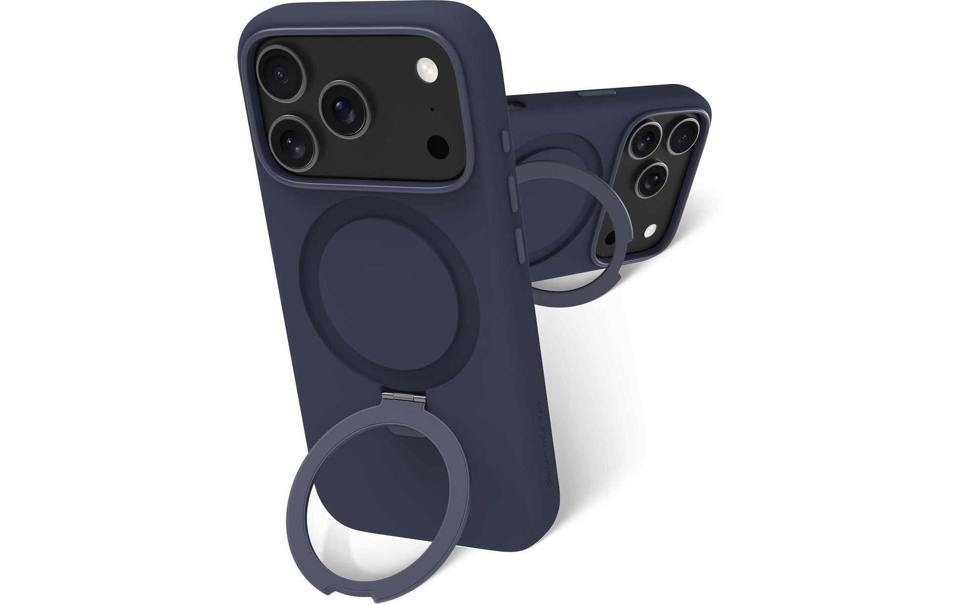 dbramante1928 Roskilde MS Kick ICON – Backcover – für Apple iPhone 17 Pro, Dunkelblau, bis 1,2 m sturzsicher