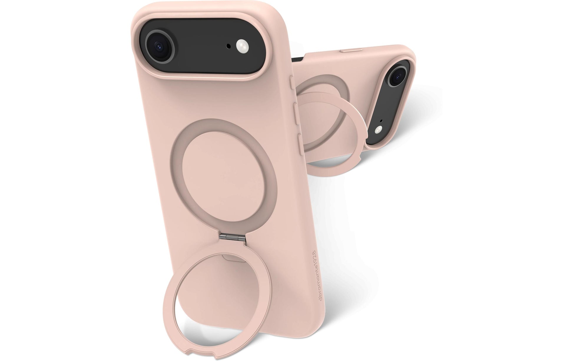 dbramante1928 Roskilde MS Kick ICON Backcover – für Apple iPhone 17 Air, Pink Sand, bis 1,2 m sturzsicher
