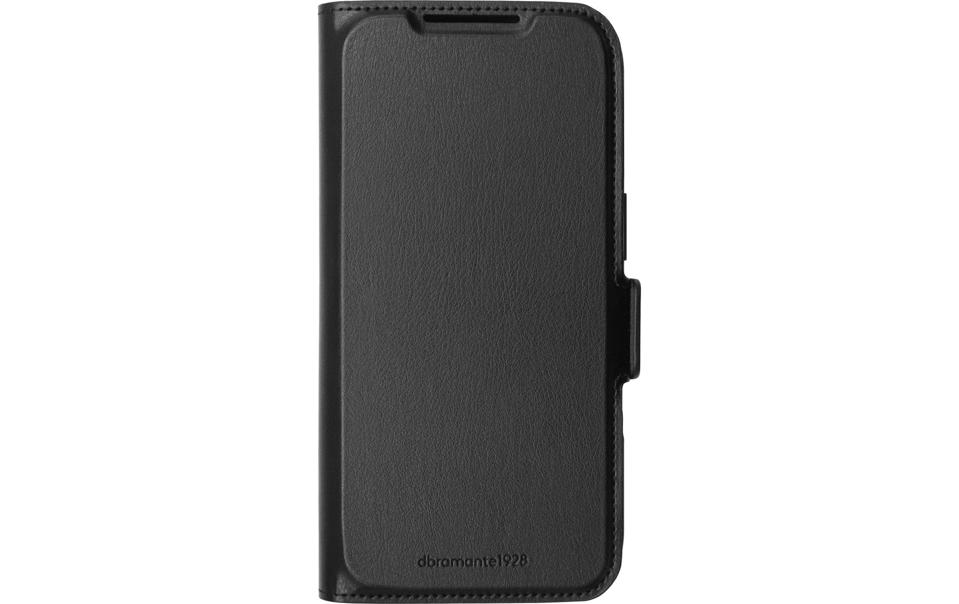 dbramante1928 Oslo Pro MS Wallethülle – für Apple iPhone 17 Pro, MagSafe, 3 Kartenfächer, PU+Kunststoff, schwarz