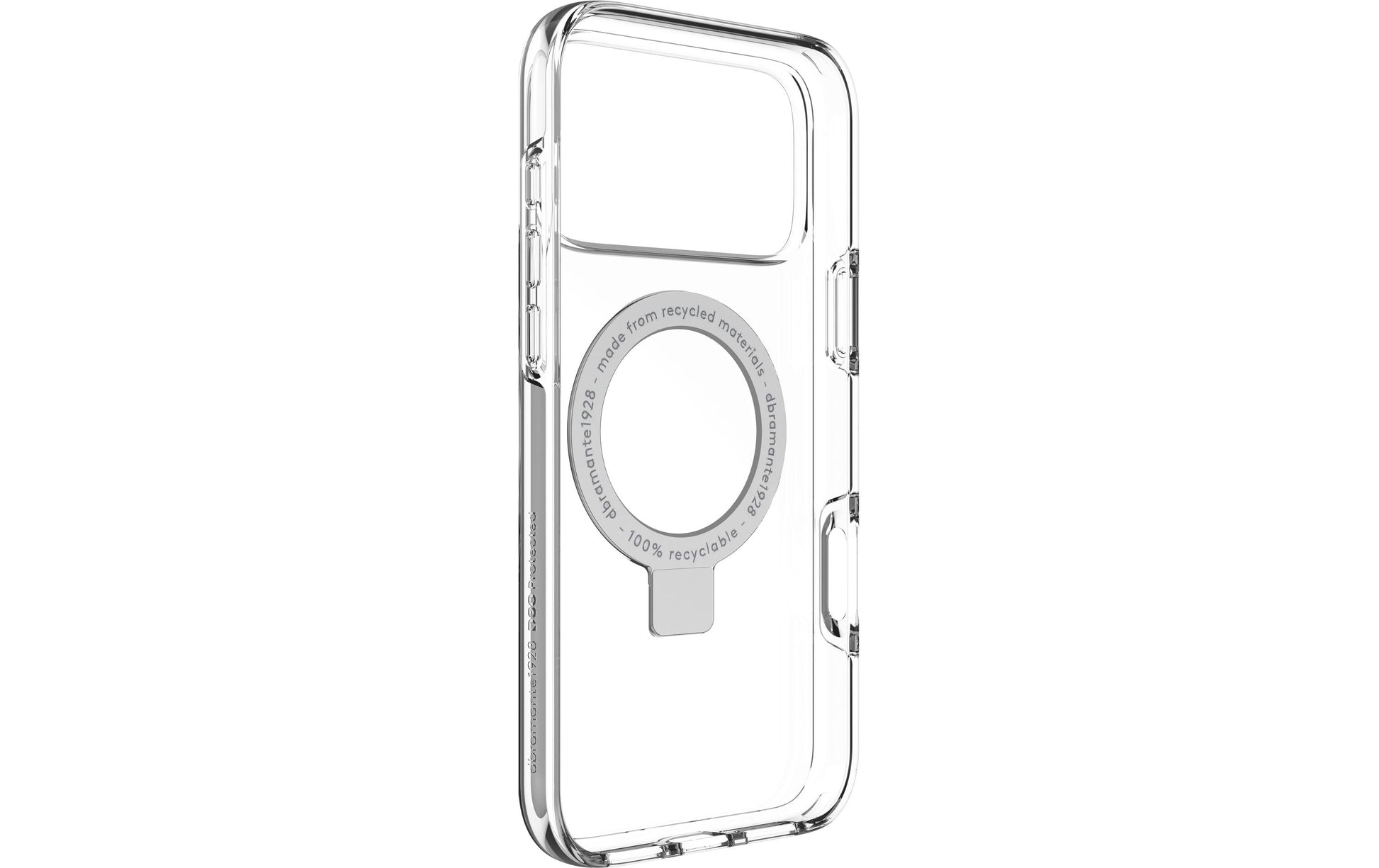 dbramante1928 Iceland Ultra D3O Backcover – für Apple iPhone 17 Pro Max, Transparent, bis 4 m Sturzsicher