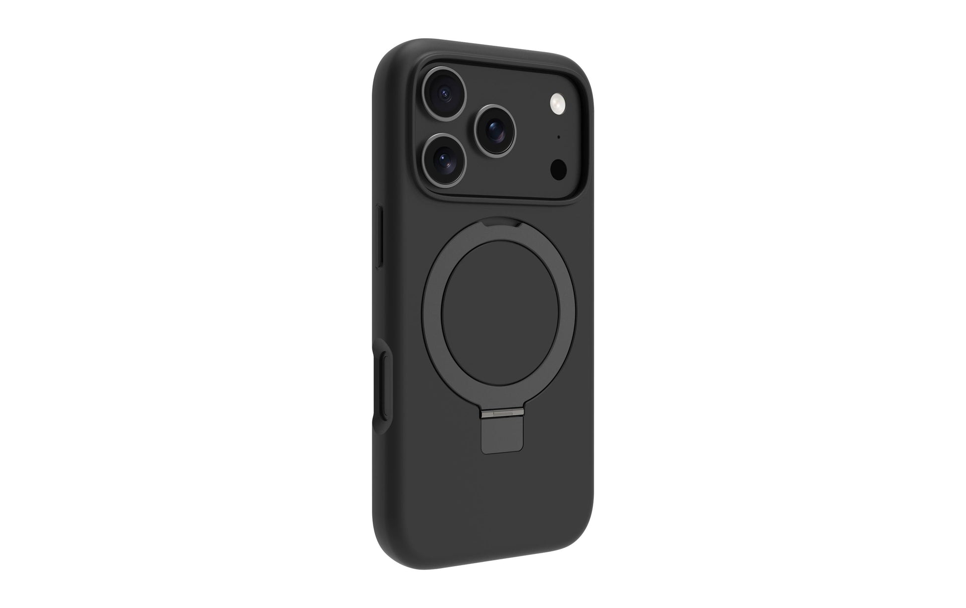 dbramante1928 Backcover – für Apple iPhone 17 Pro, MagSafe, Recycling-Kunststoff, Schwarz, bis 4 m sturzsicher