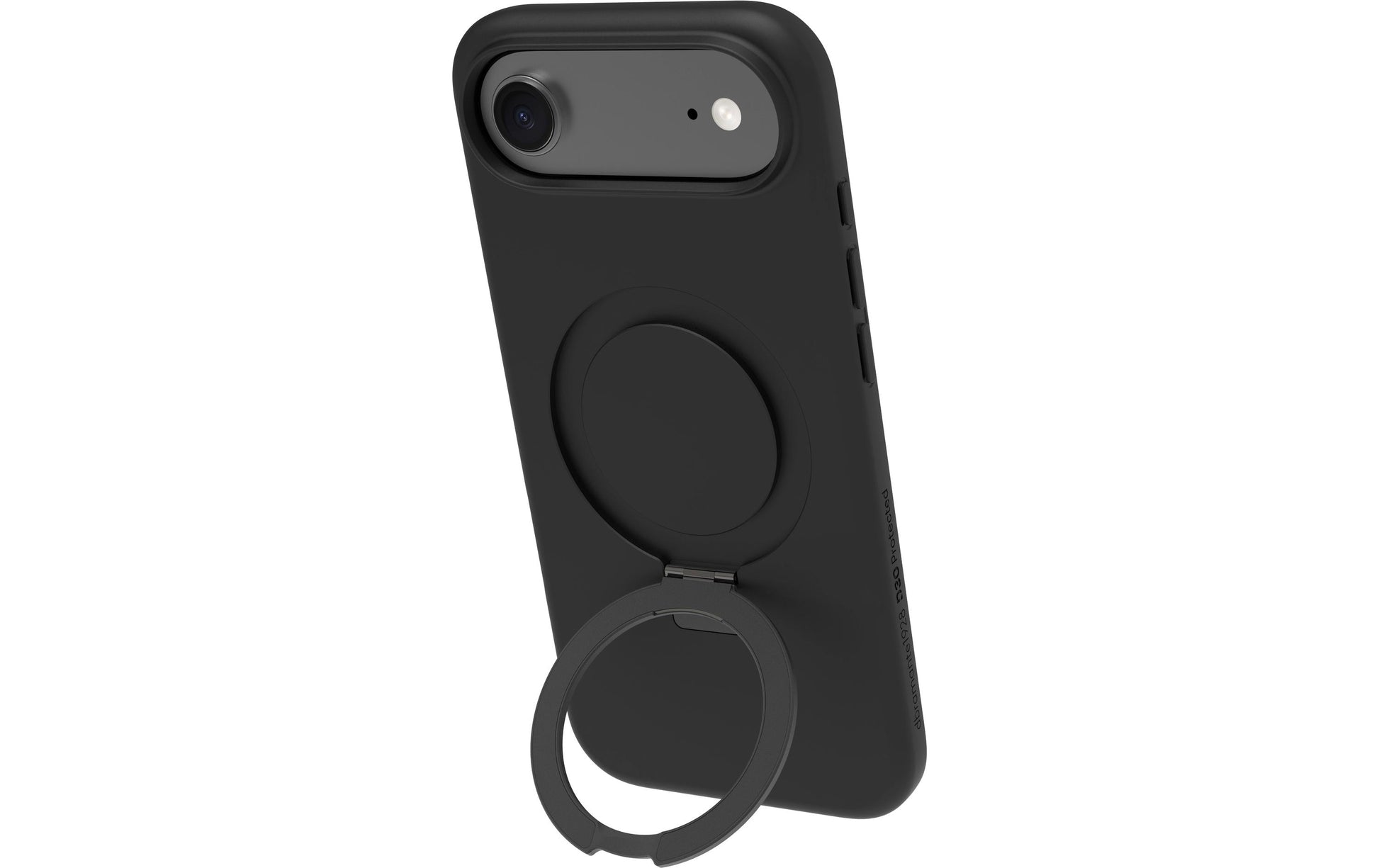dbramante1928 Iceland Ultra D3O MS Kick Backcover – für Apple iPhone 17 Air, schwarz, bis 4 m sturzsicher