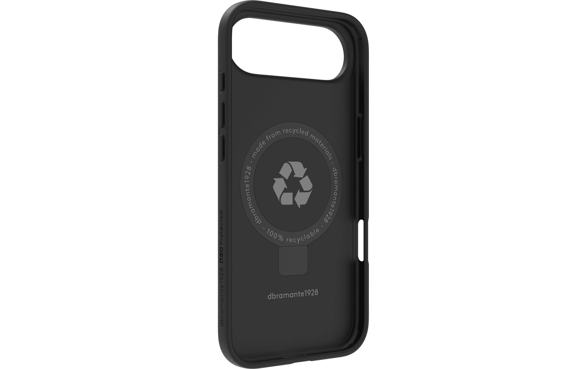 dbramante1928 Iceland Ultra D3O MS Kick Backcover – für Apple iPhone 17 Air, schwarz, bis 4 m sturzsicher