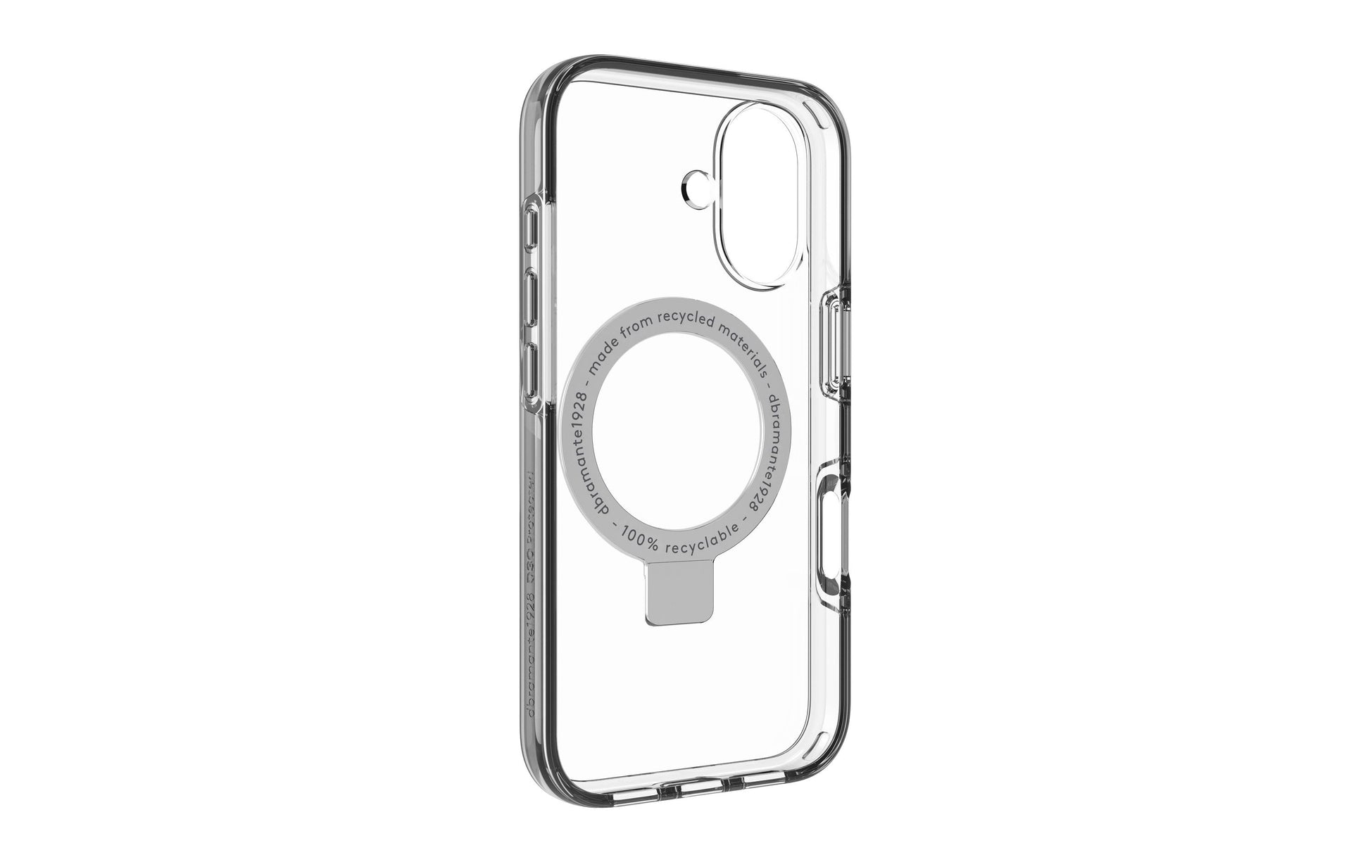 dbramante1928 Iceland Ultra D3O – Backcover – für Apple iPhone 17 – Transparent, sturzsicher bis 4 m