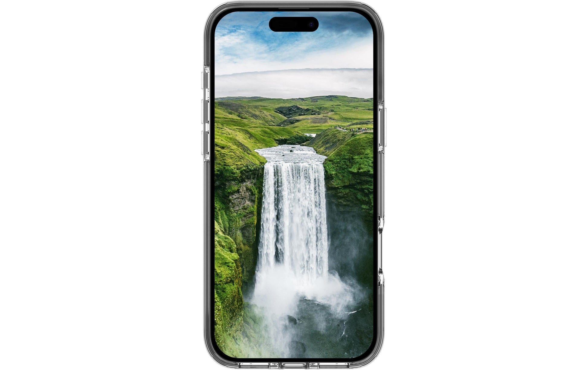 dbramante1928 Iceland Ultra D3O Backcover – für Apple iPhone 17 Pro Max, MagSafe, Kunststoff, Transparent