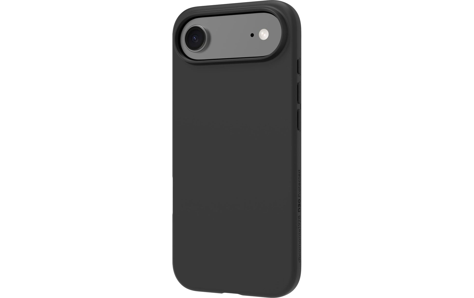 dbramante1928 Iceland Ultra D3O MS Backcover – für Apple iPhone 17 Air, schwarz, bis 4 m sturzsicher