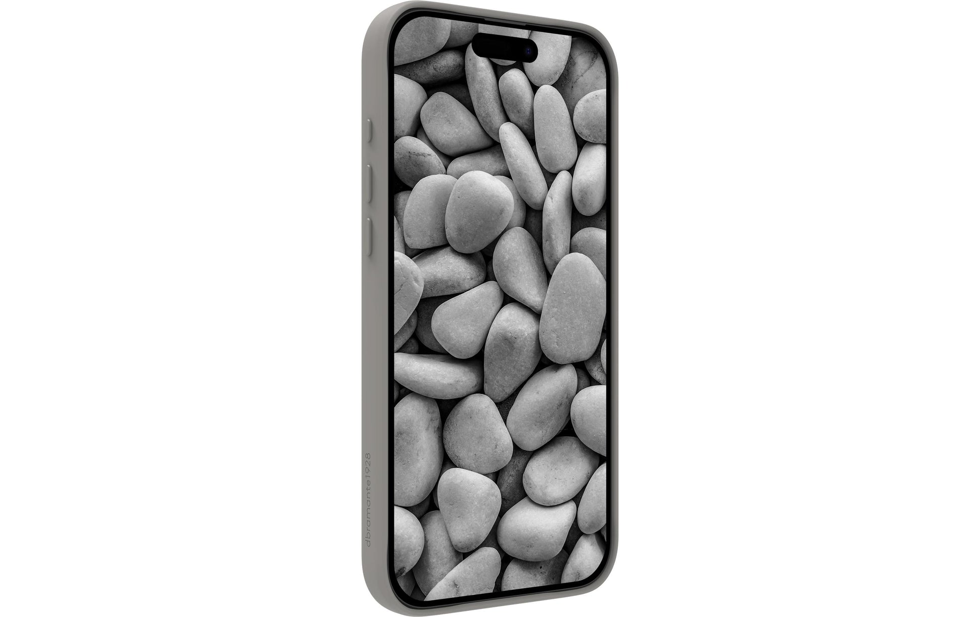 dbramante1928 Roskilde MS Kick ICON Backcover – für Apple iPhone 17 Pro Max – Hellgrau, bis 1,2 m sturzsicher