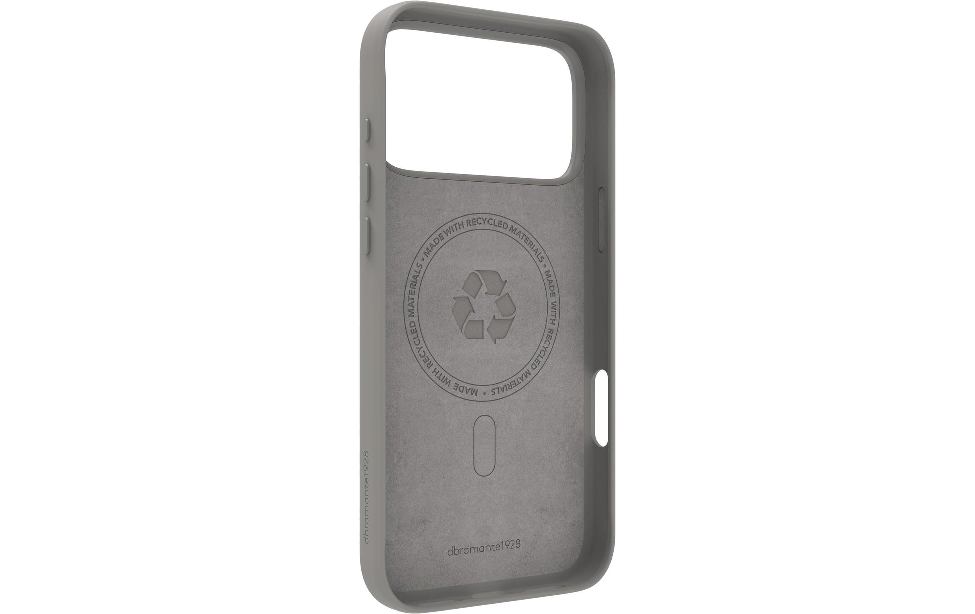 dbramante1928 Roskilde MS Kick ICON Backcover – für Apple iPhone 17 Pro Max – Hellgrau, bis 1,2 m sturzsicher