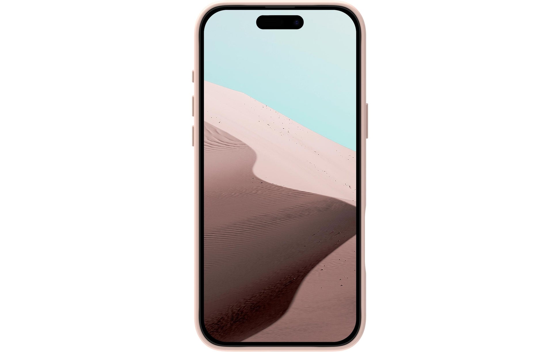 dbramante1928 Roskilde MS ICON Backcover – für Apple iPhone 17 Pro Max, MagSafe, Kunststoff, Pink Sand