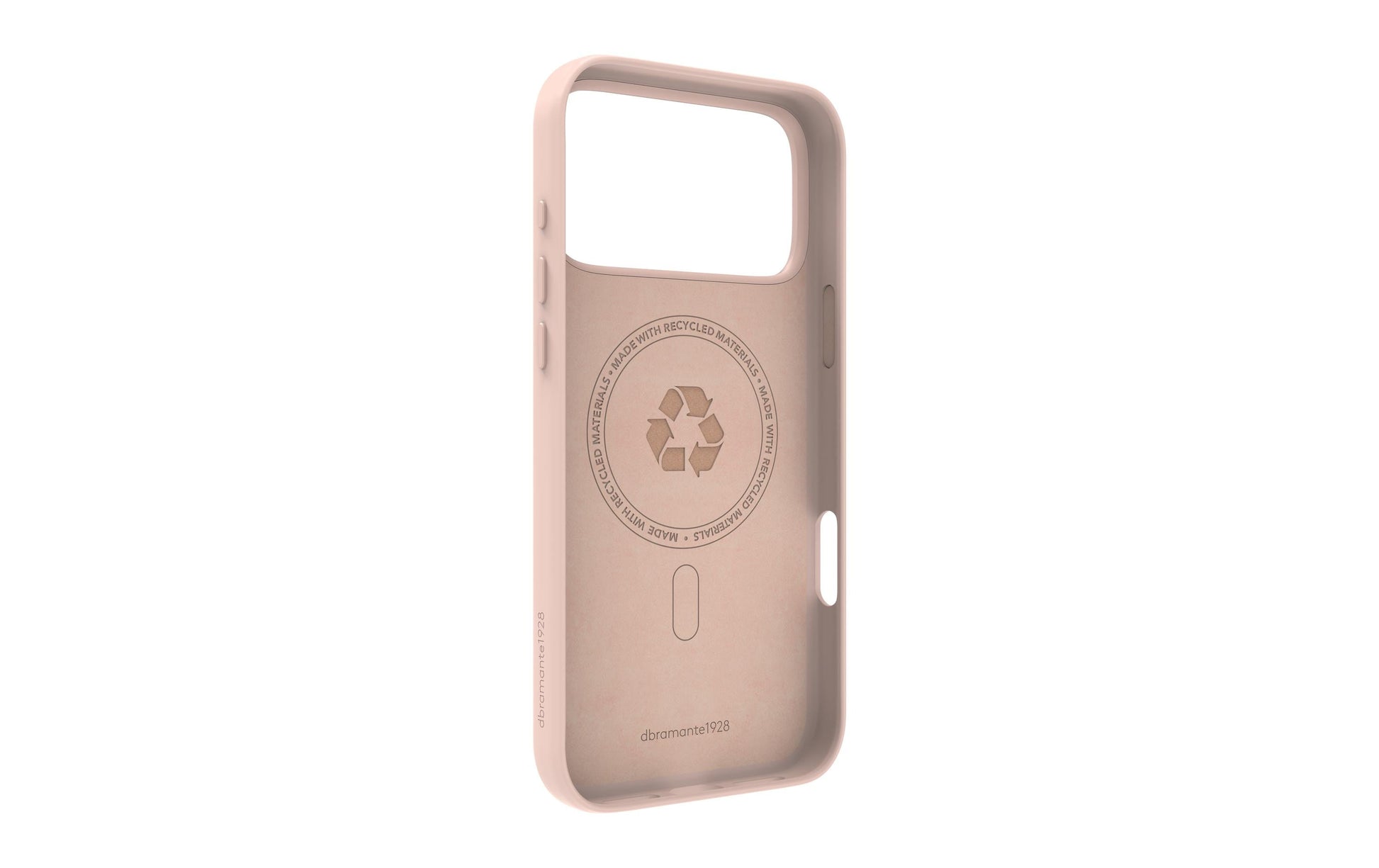 dbramante1928 Roskilde MS Kick ICON Backcover – für Apple iPhone 17 Pro Max, Pink Sand, bis 1,2 m sturzsicher