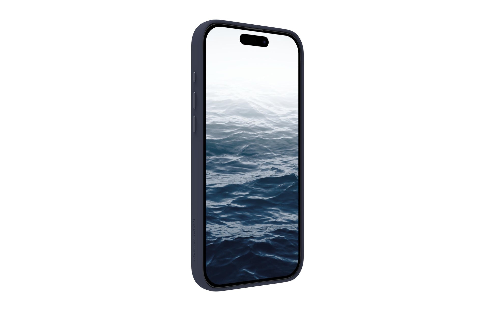 dbramante1928 Roskilde MS Kick ICON Backcover – für Apple iPhone 17 Pro Max, Deep Water, bis 1,2 m sturzsicher