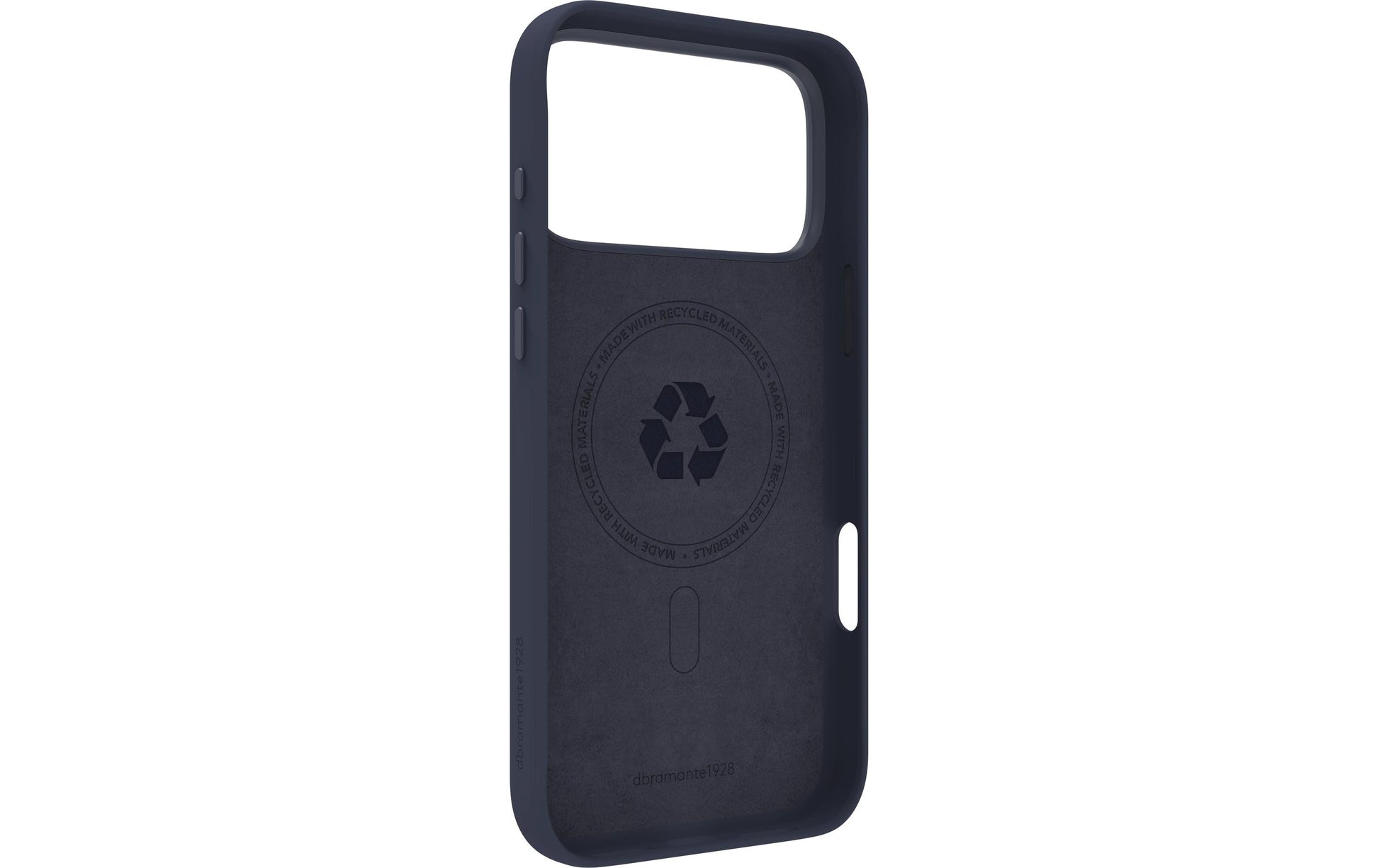 dbramante1928 Roskilde MS Kick ICON Backcover – für Apple iPhone 17 Pro Max, Deep Water, bis 1,2 m sturzsicher