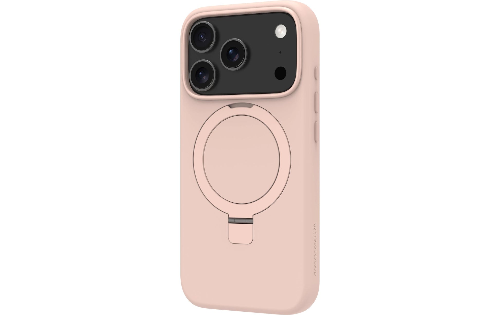 dbramante1928 Roskilde MS Kick ICON Backcover – für Apple iPhone 17 Pro, Hellrosa, bis 1,2 m sturzsicher