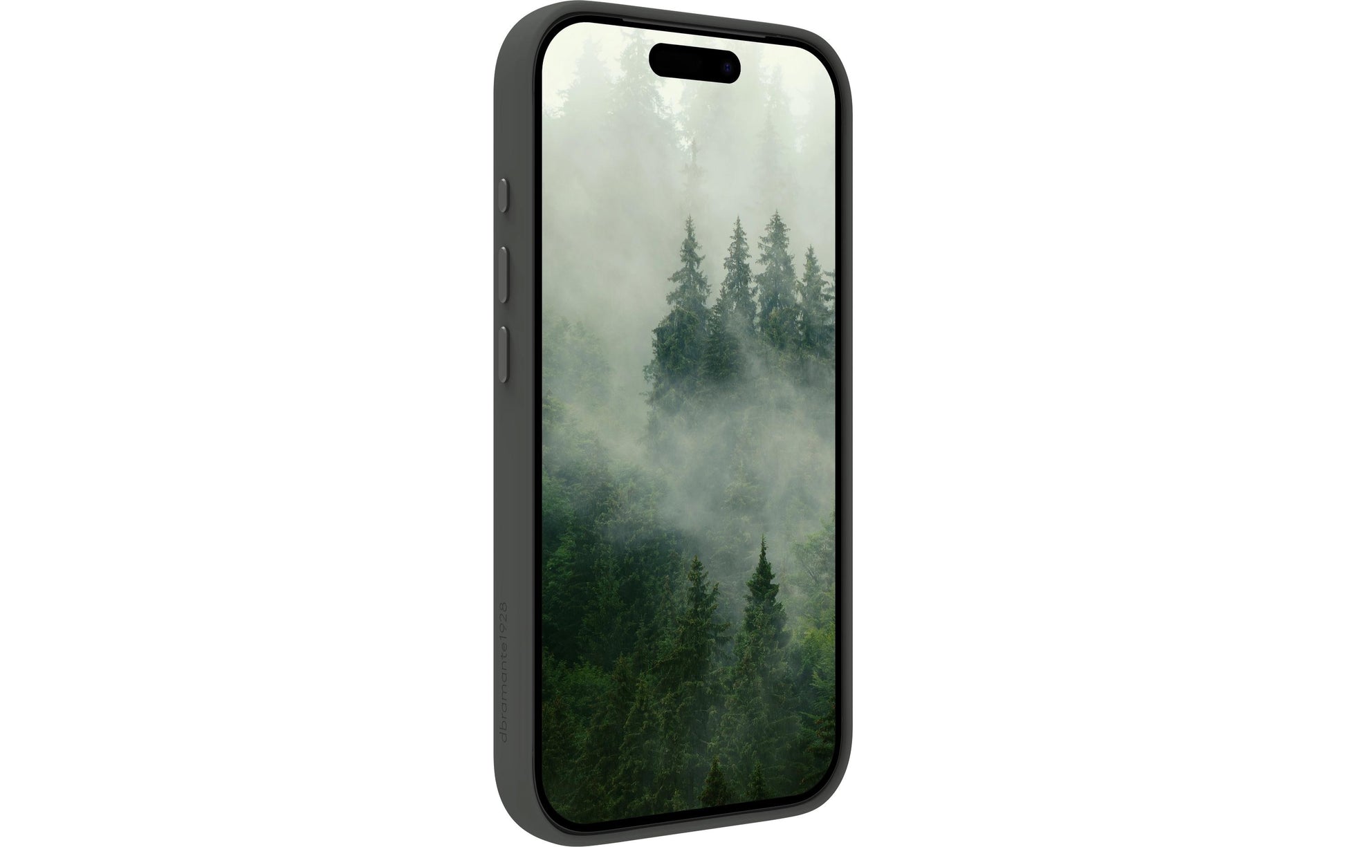 dbramante1928 Roskilde MS Kick ICON Backcover – für Apple iPhone 17 Pro, Forest Shadow, bis 1,2 m sturzsicher