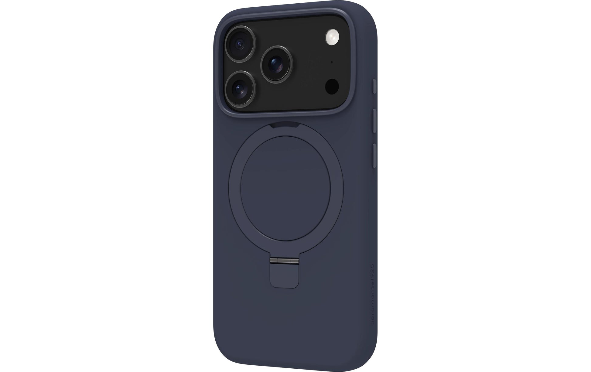 dbramante1928 Roskilde MS Kick ICON – Backcover – für Apple iPhone 17 Pro, Dunkelblau, bis 1,2 m sturzsicher