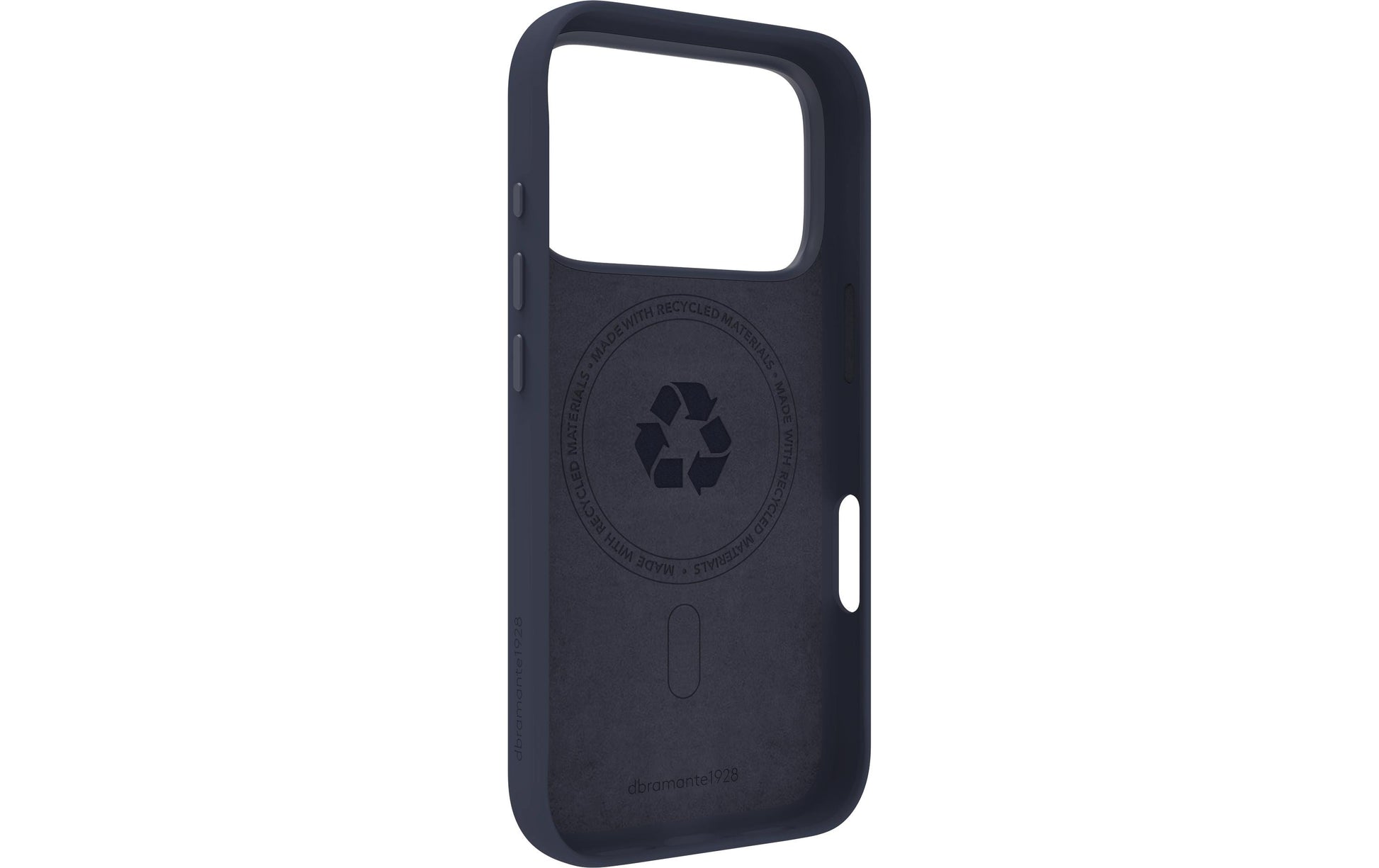 dbramante1928 Roskilde MS Kick ICON – Backcover – für Apple iPhone 17 Pro, Dunkelblau, bis 1,2 m sturzsicher