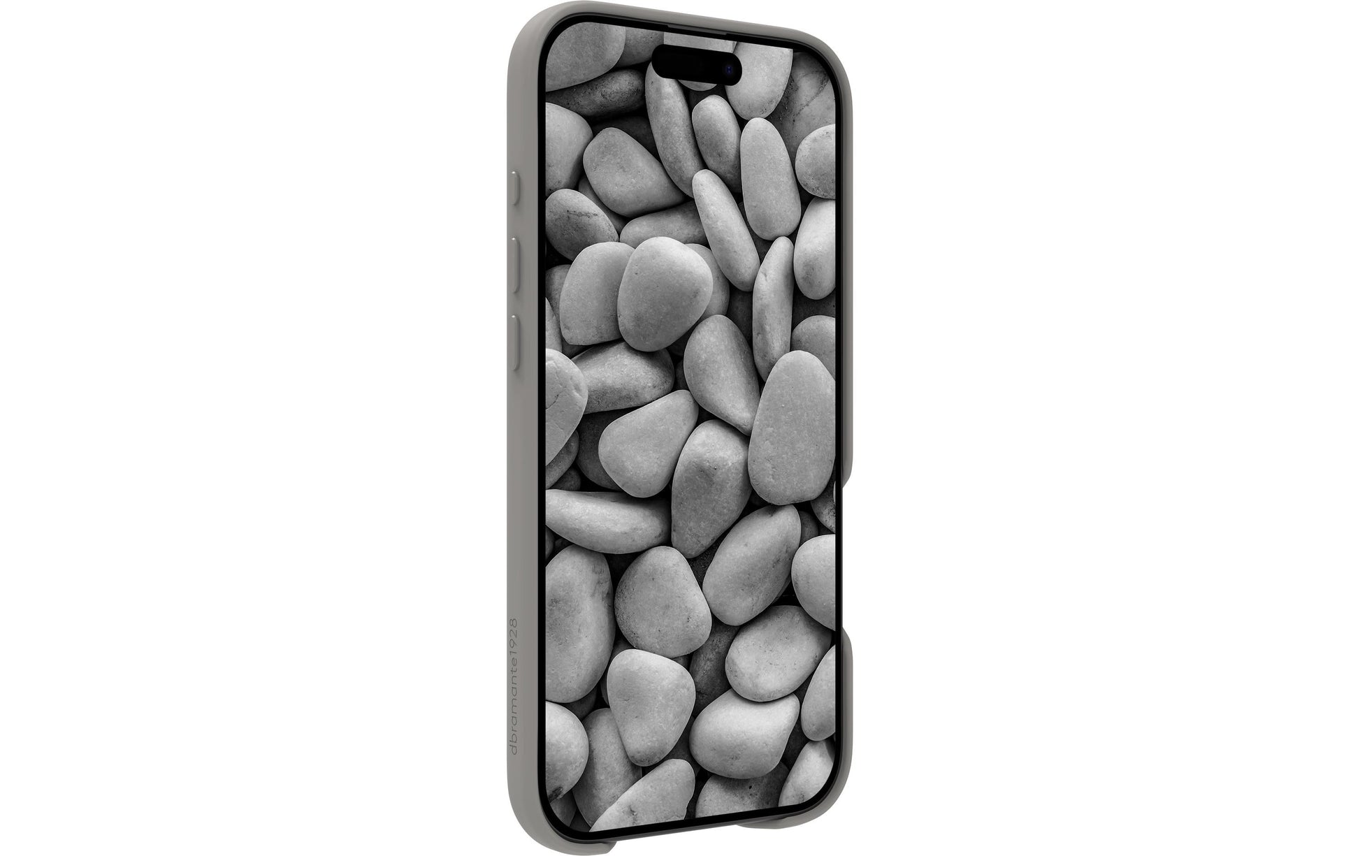 dbramante1928 Backcover – für Apple iPhone 17 Air – Kunststoff, Hellgrau, bis 1,2 m sturzsicher