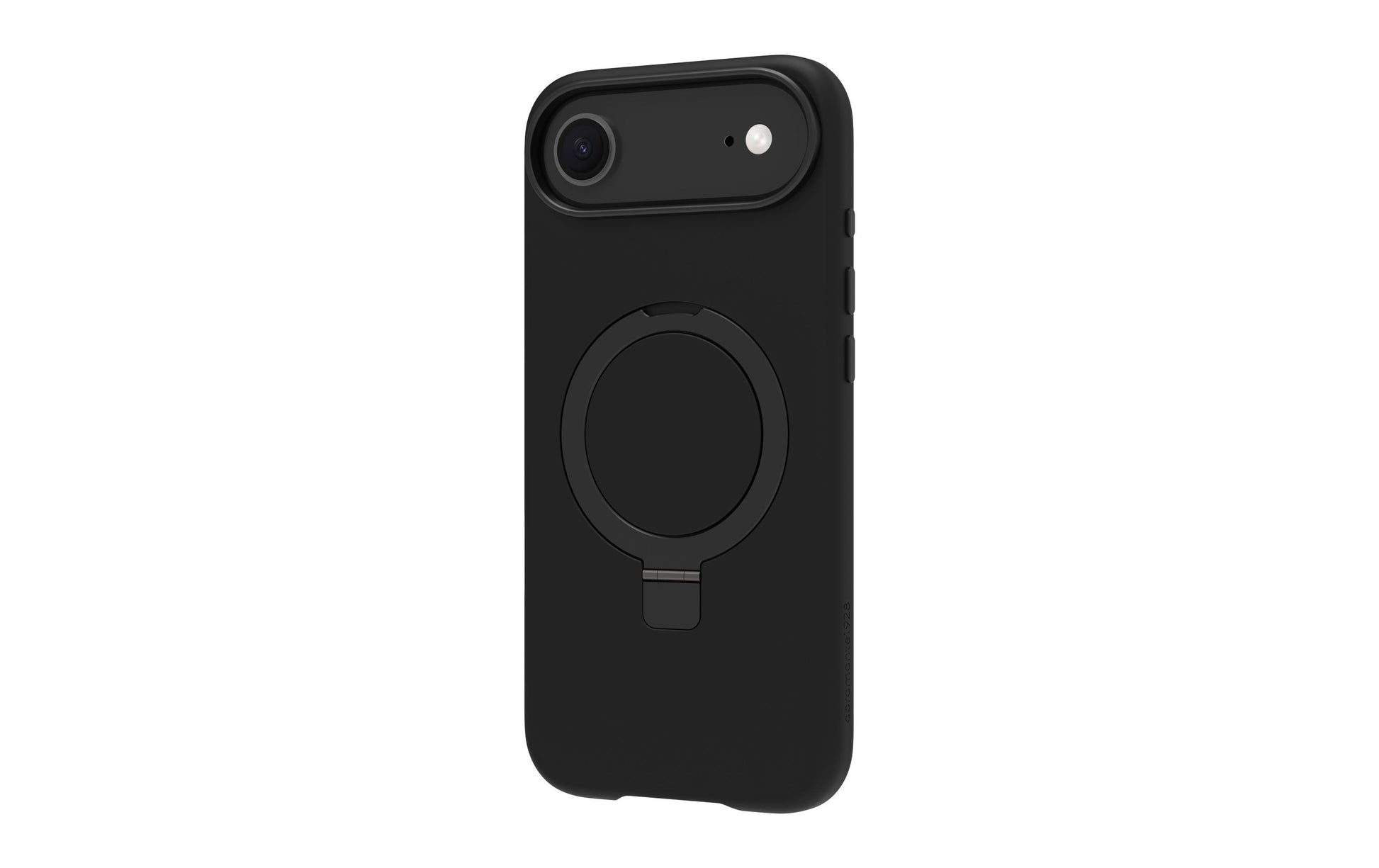 dbramante1928 Backcover – für Apple iPhone 17 Air, mit Ständer, Kunststoff, schwarz, bis 1,2 m sturzsicher
