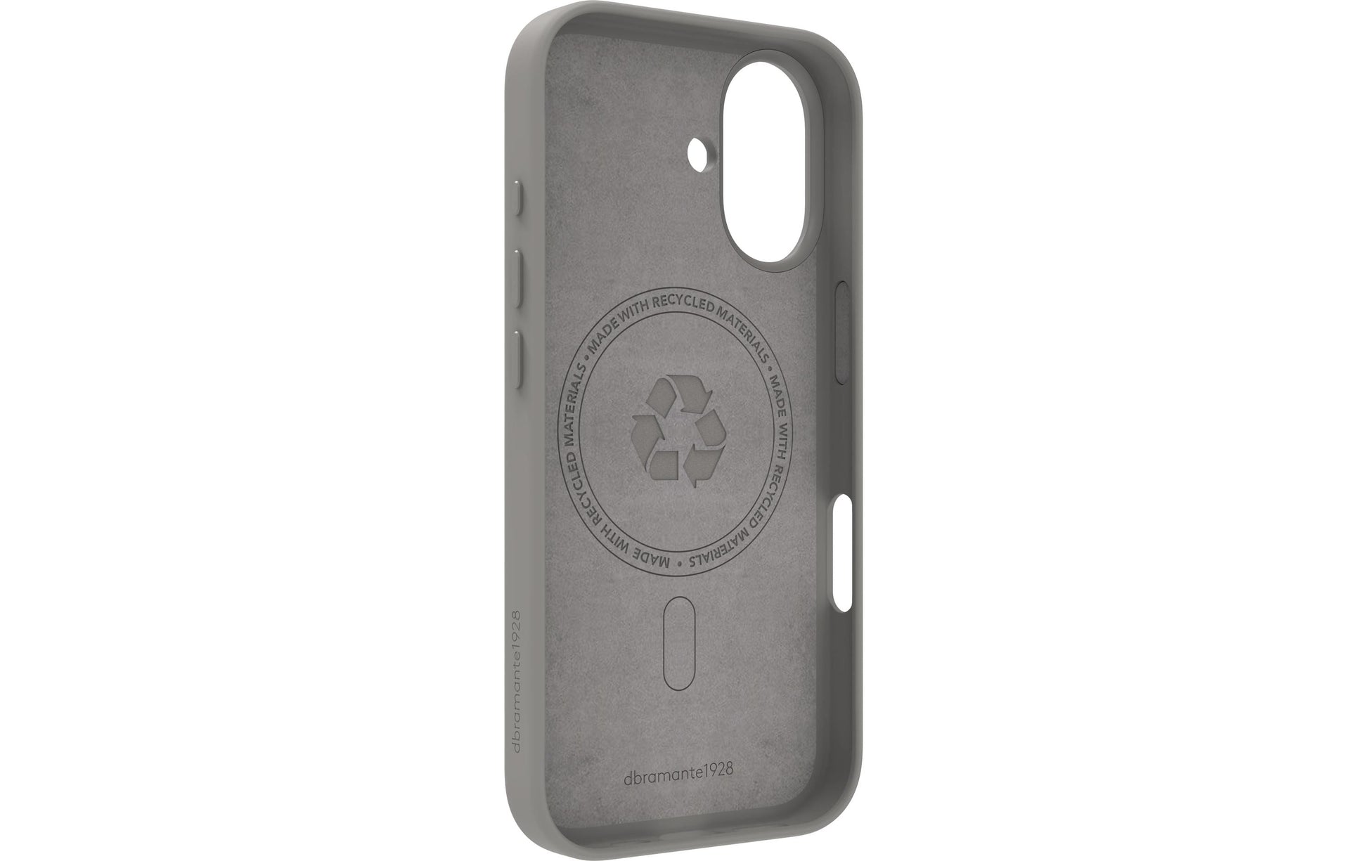 dbramante1928 Roskilde MS Kick ICON Backcover – für Apple iPhone 17, River Stone, bis 1,2 m sturzsicher