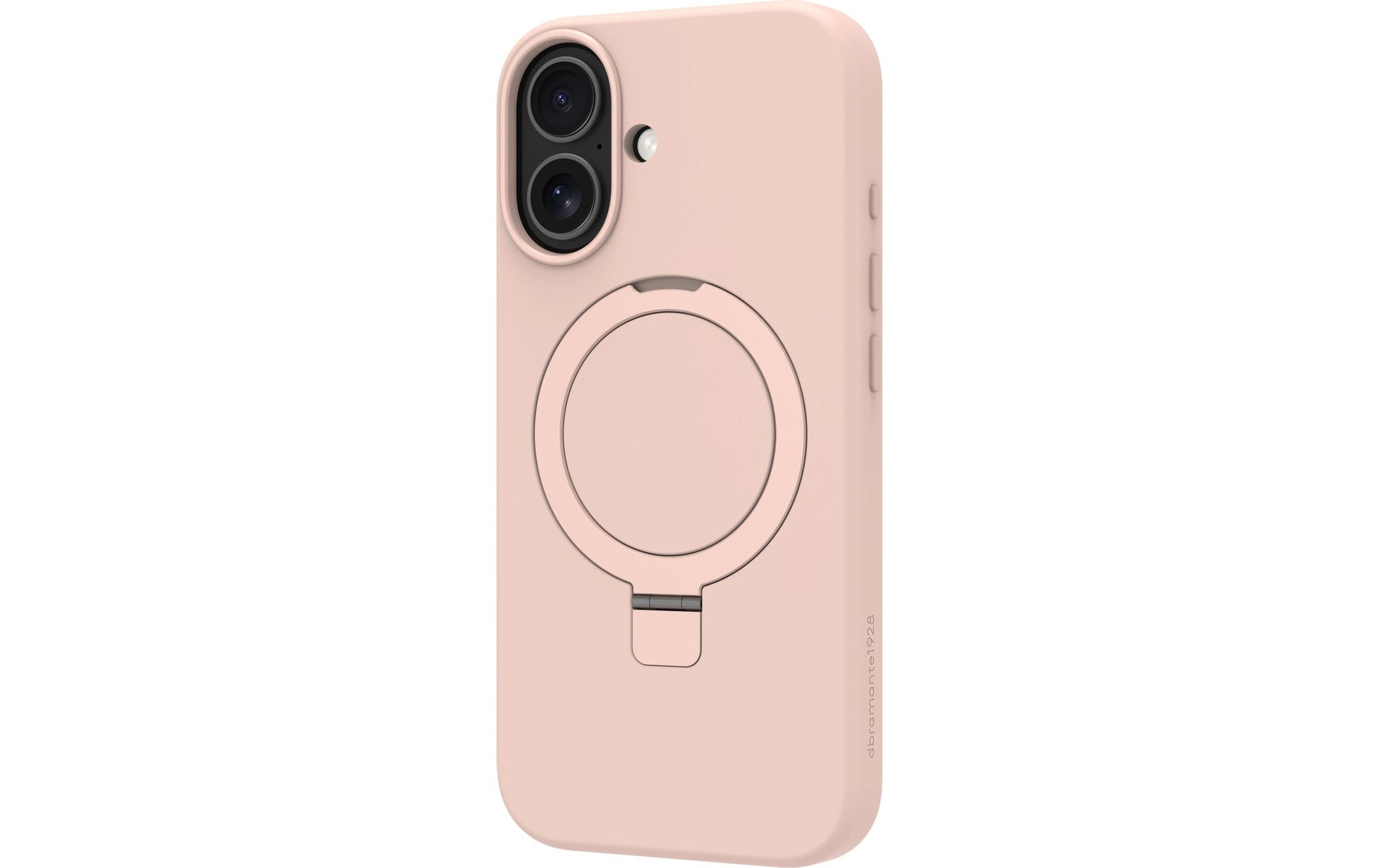 dbramante1928 Roskilde MS Kick ICON Backcover – für Apple iPhone 17, Pink Sand, bis 1,2 m sturzsicher