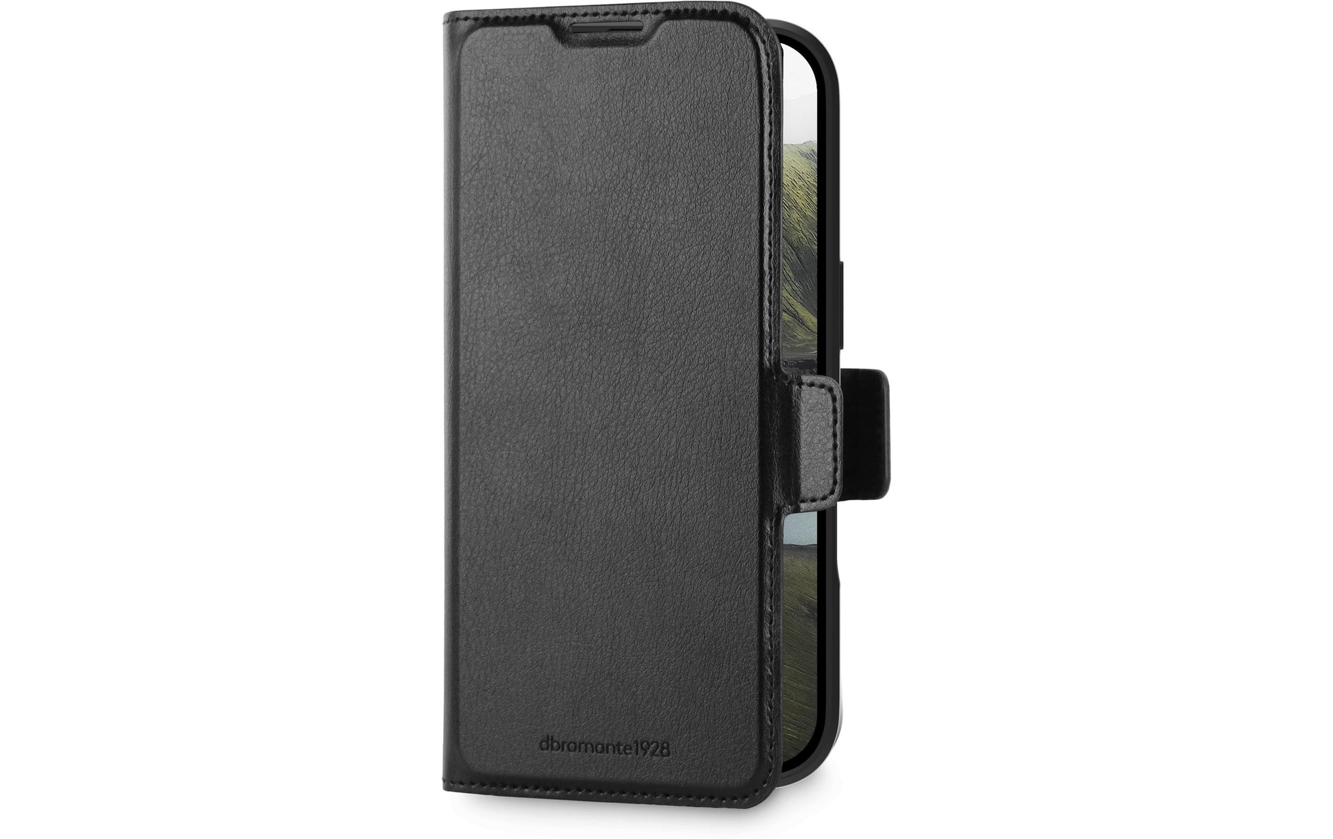 dbramante1928 Oslo Pro Wallethülle – für Apple iPhone 17, MagSafe, 3 Kartenfächer, PU, schwarz
