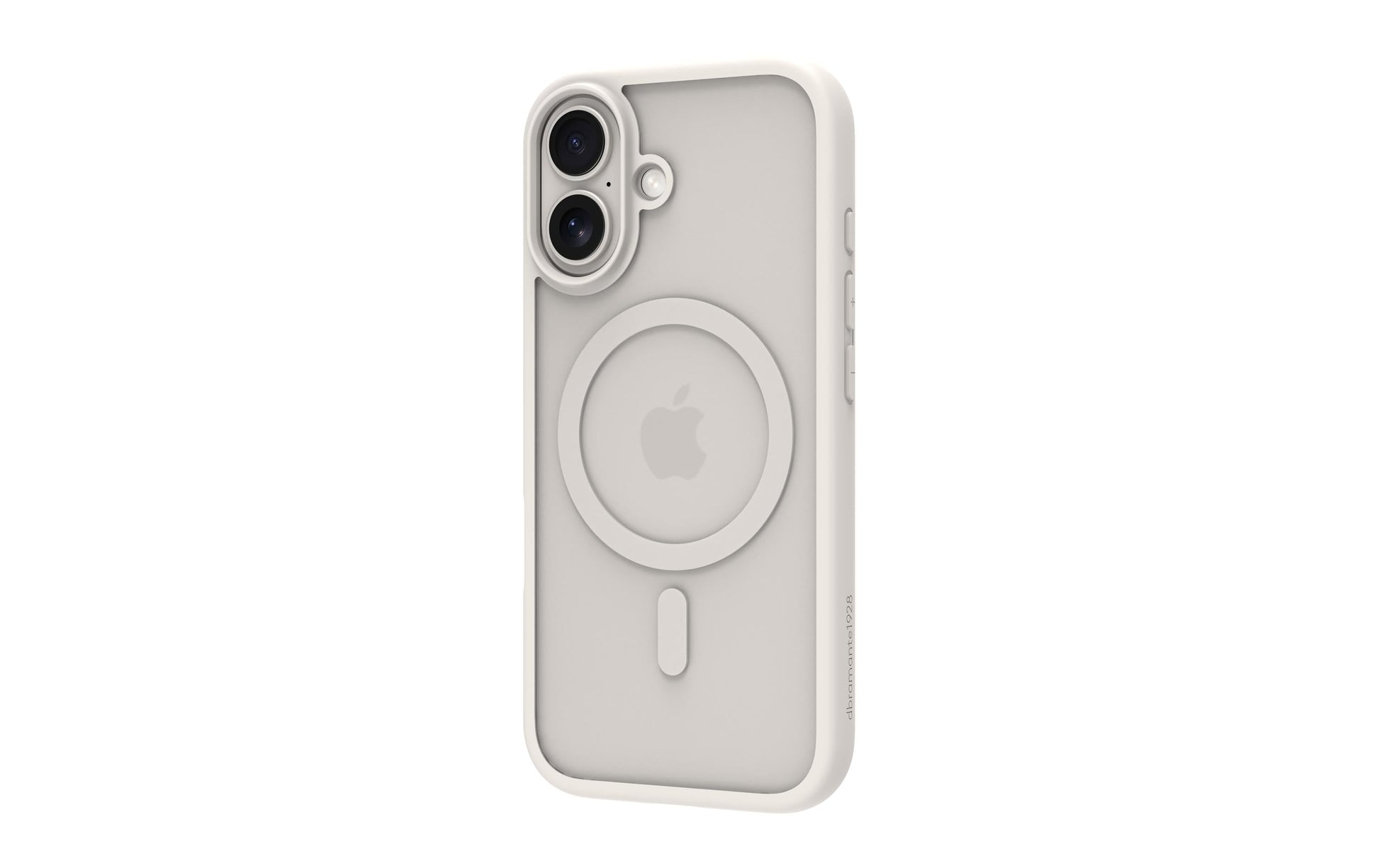 dbramante1928 Backcover – für Apple iPhone 17, Kunststoff, Weiss, bis 2 m sturzsicher, recycelbar