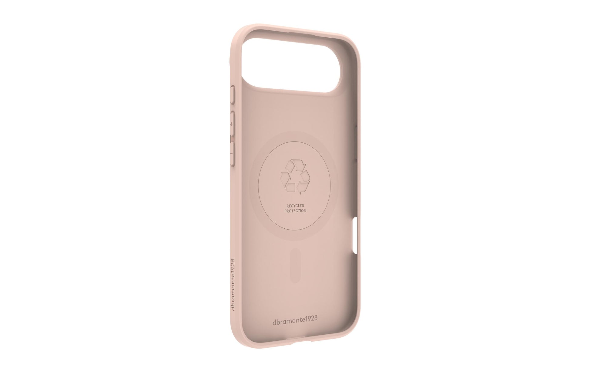 dbramante1928 Greenland Pro MS Backcover – für Apple iPhone 17 Air, Recycling-Kunststoff, Pink Sand