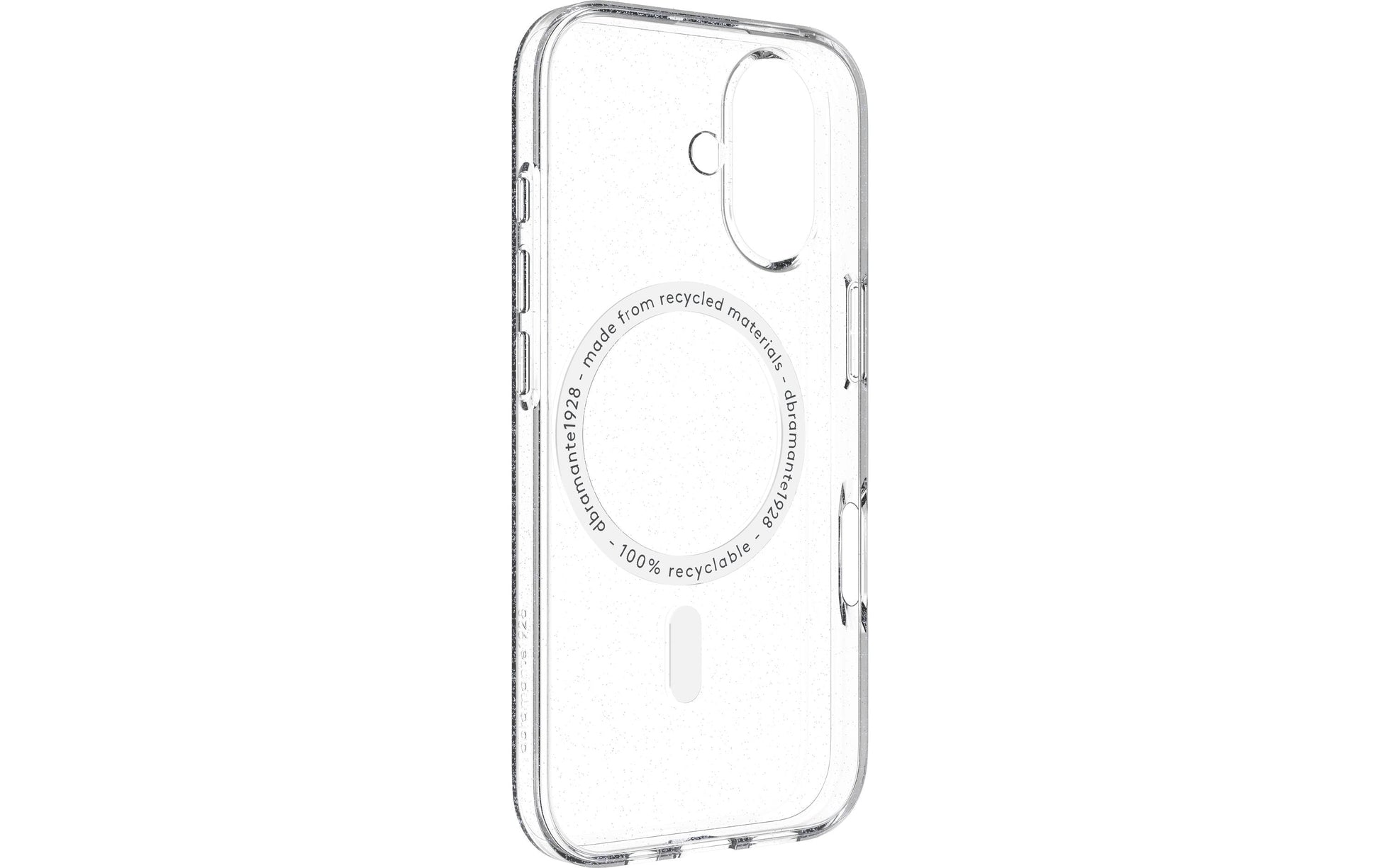 dbramante1928 Greenland Pro MS Backcover – für Apple iPhone 17, recycelbarer Kunststoff, transparent