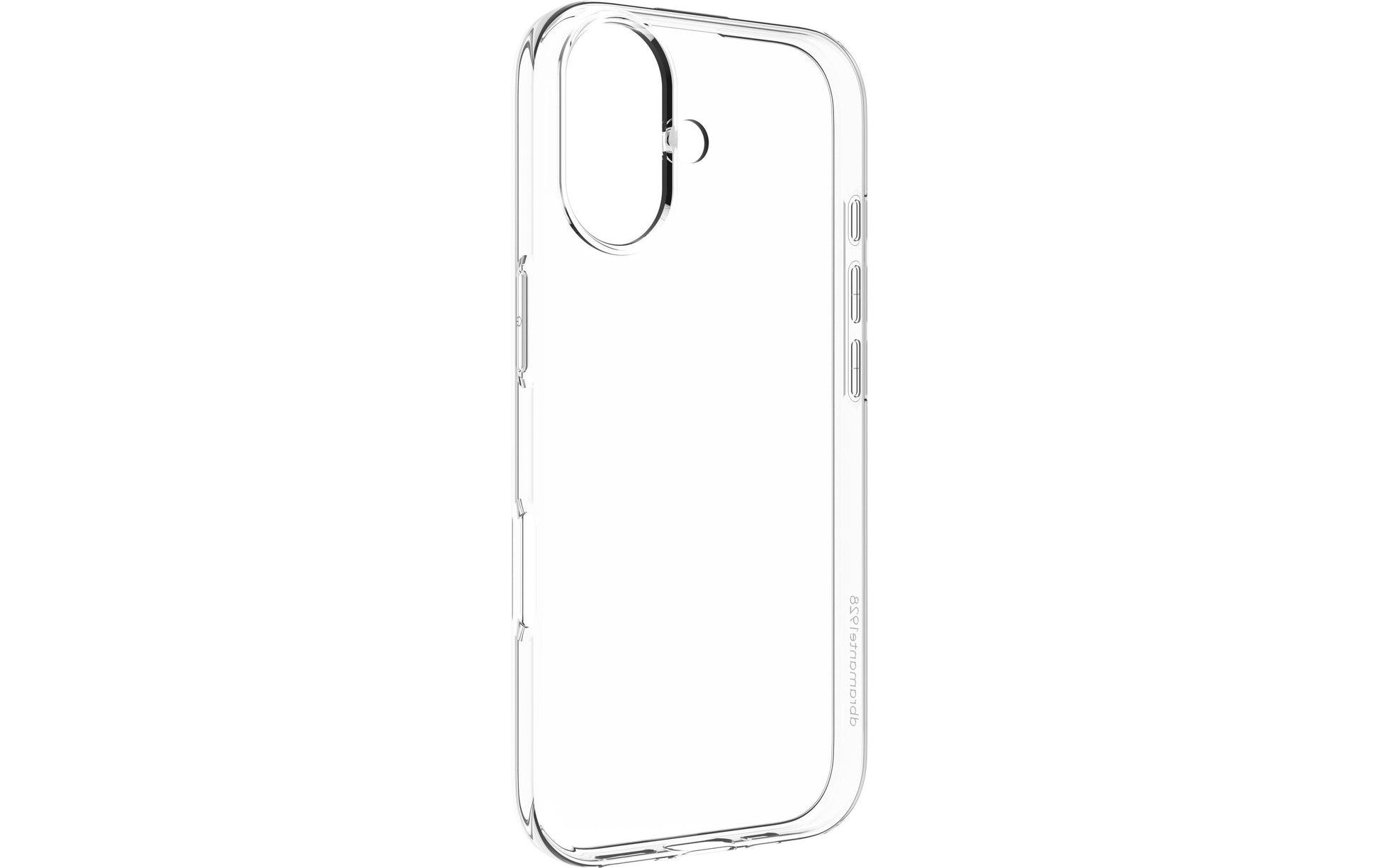 dbramante1928 Backcover – für Apple iPhone 17, Kunststoff, Transparent, bis 1,2 m sturzsicher