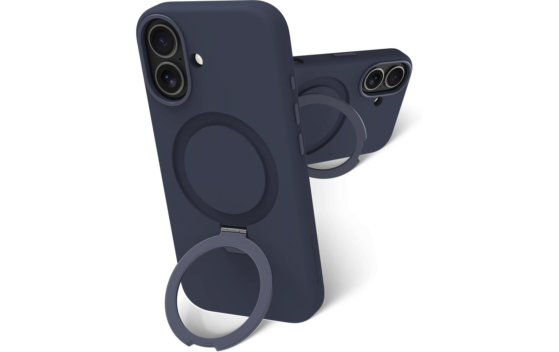 dbramante1928 Roskilde MS Kick ICON Backcover – für Apple iPhone 17, mit Ständer, Kunststoff, Dunkelblau