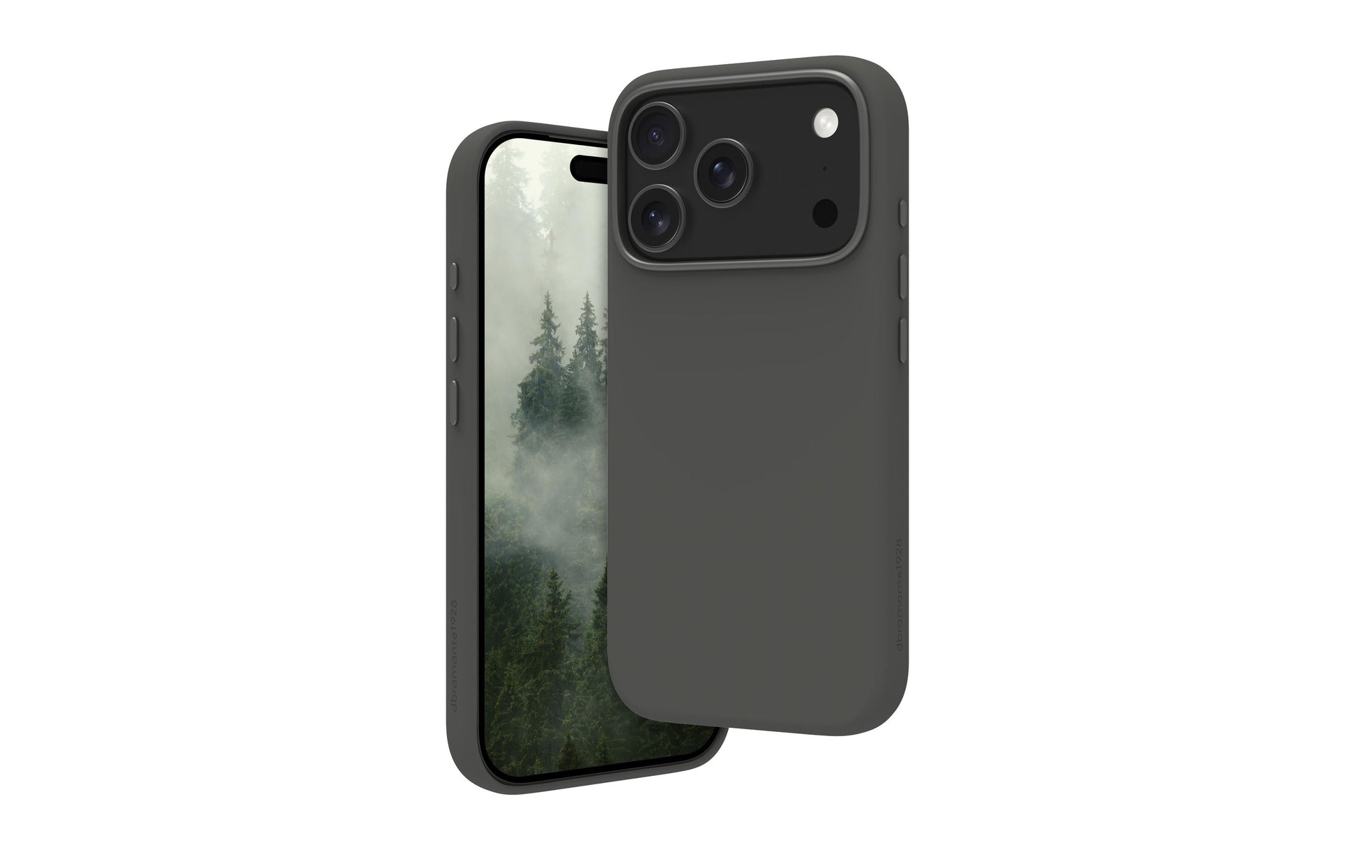 dbramante1928 Roskilde MS ICON Backcover – für Apple iPhone 17 Pro, MagSafe, Kunststoff, Forest Shadow