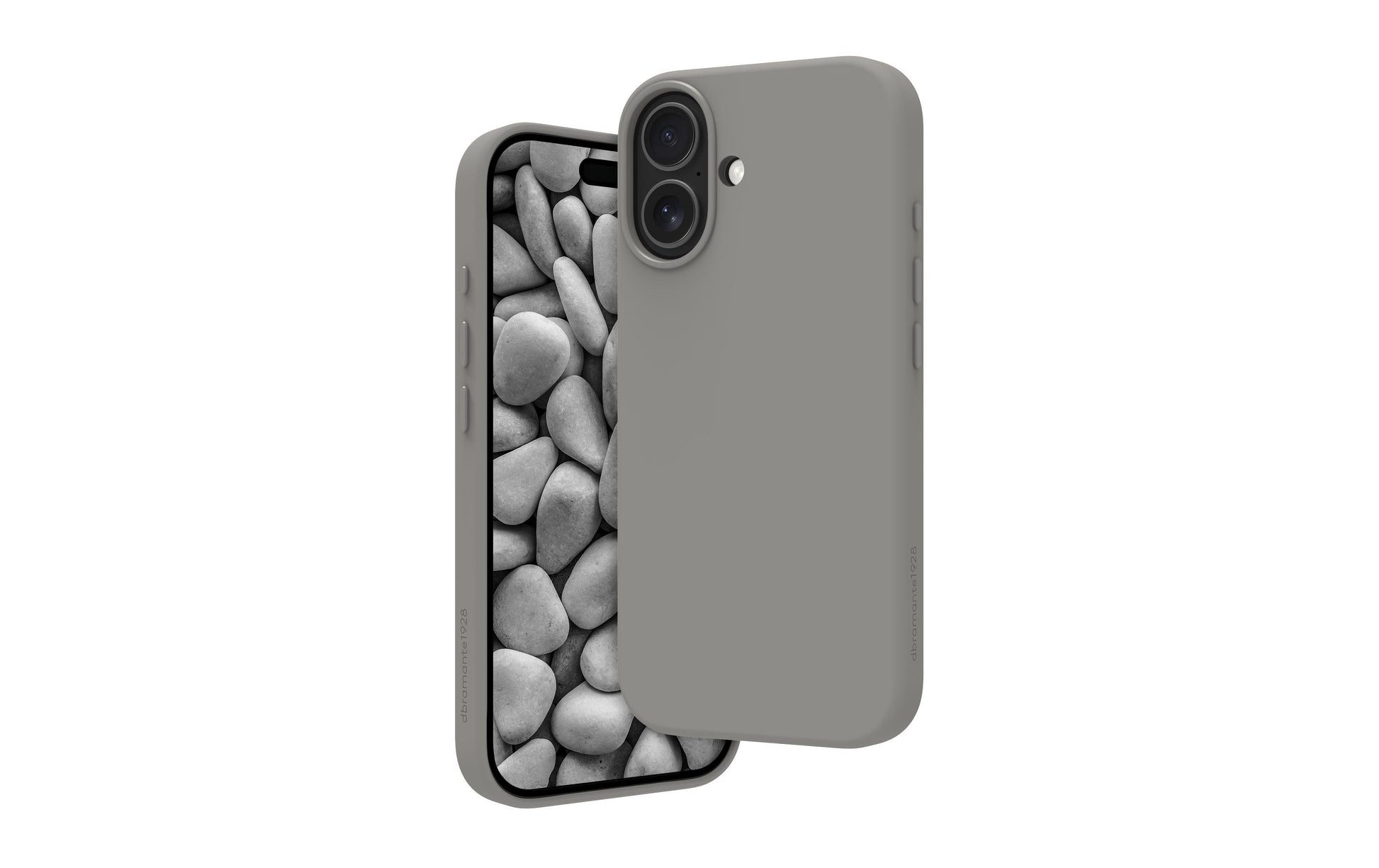 dbramante1928 Backcover – für Apple iPhone 17, MagSafe, Kunststoff, Grau