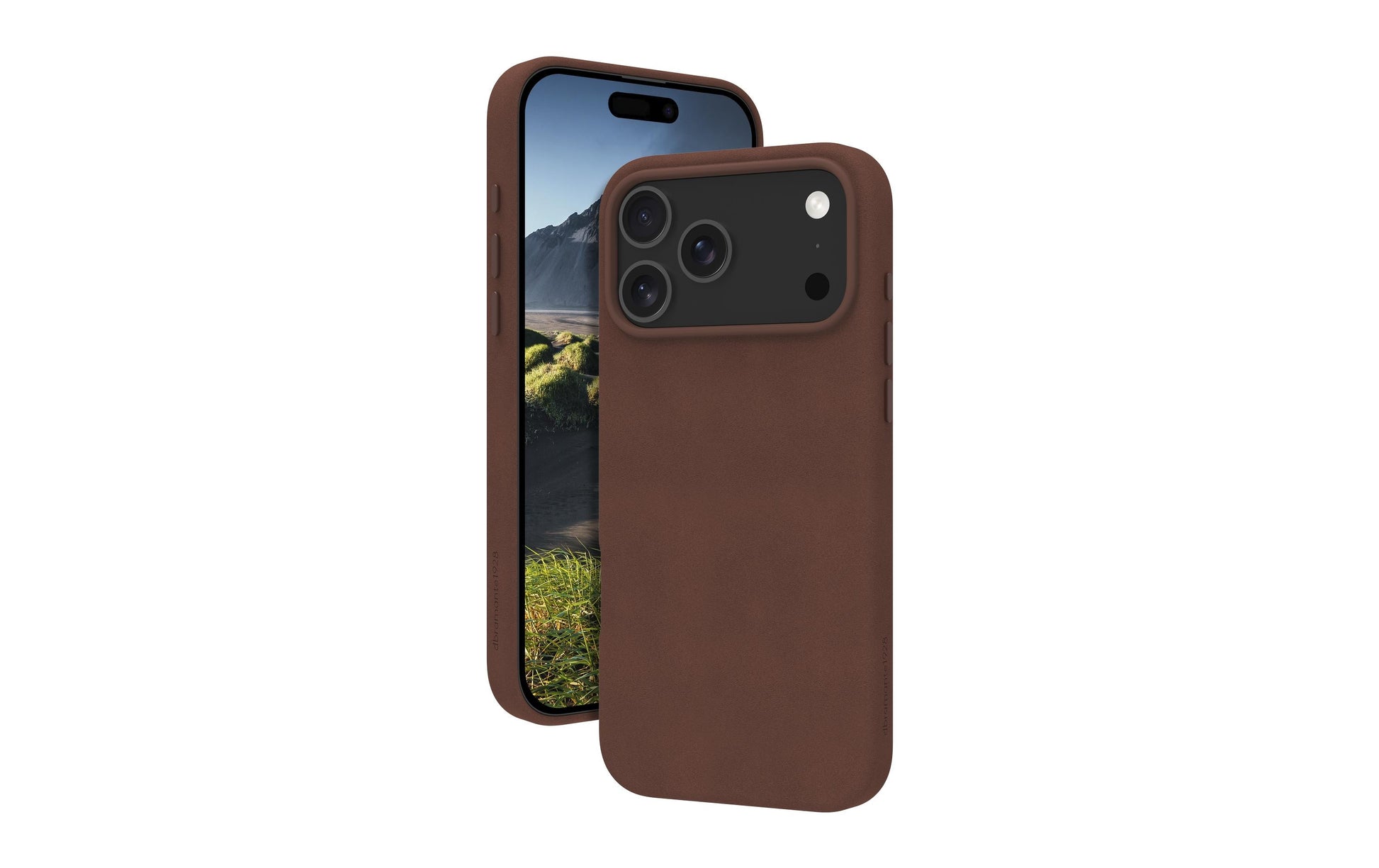 dbramante1928 Backcover – für Apple iPhone 17 Pro Max – MagSafe, Leder, Beige