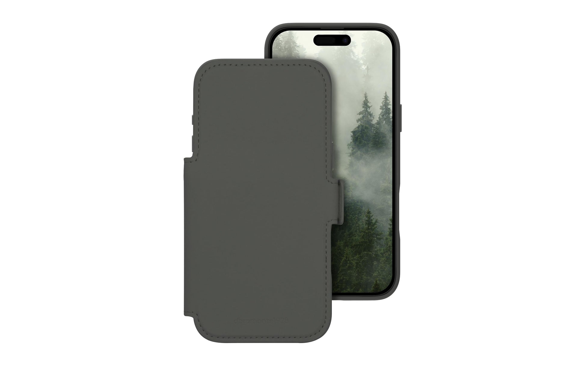 dbramante1928 Folio – für Apple iPhone 17 Pro Max – MagSafe, 3 Kartenfächer, Kunststoff, Grün