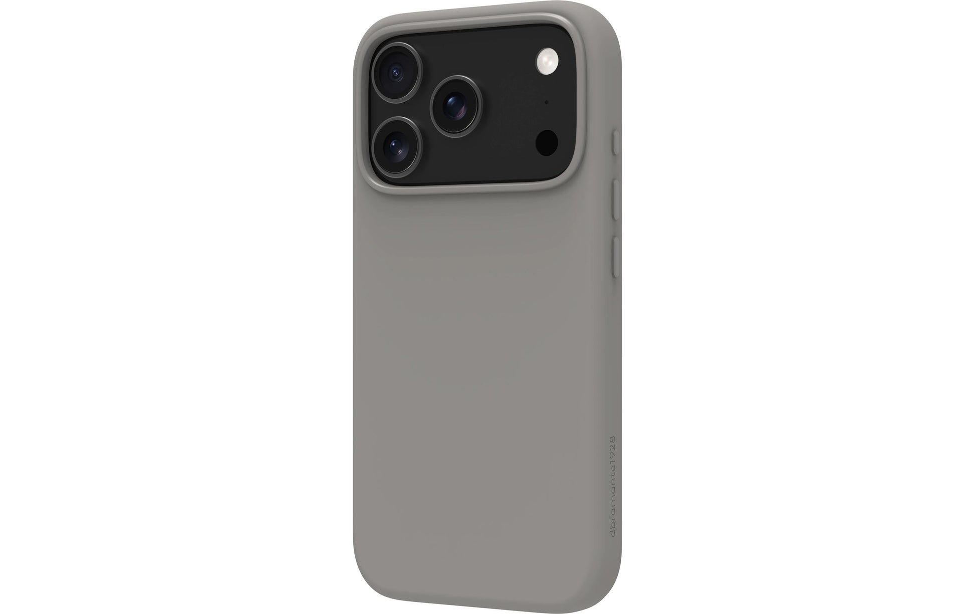 dbramante1928 Roskilde MS ICON Backcover – für Apple iPhone 17 Pro, MagSafe, Kunststoff, Grau