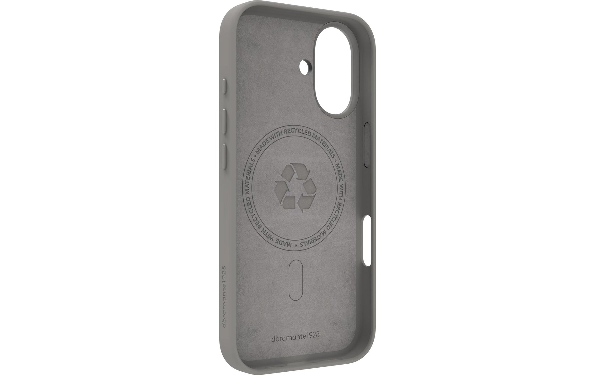 dbramante1928 Backcover – für Apple iPhone 17, MagSafe, Kunststoff, Grau