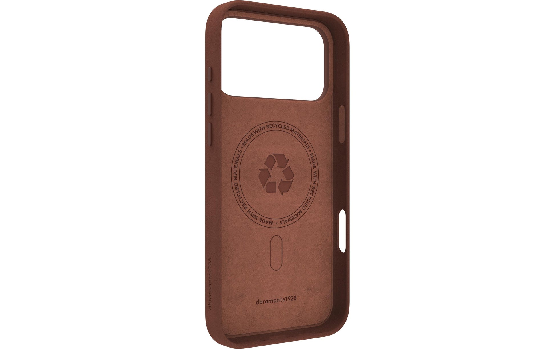 dbramante1928 Backcover – für Apple iPhone 17 Pro Max – MagSafe, Leder, Beige
