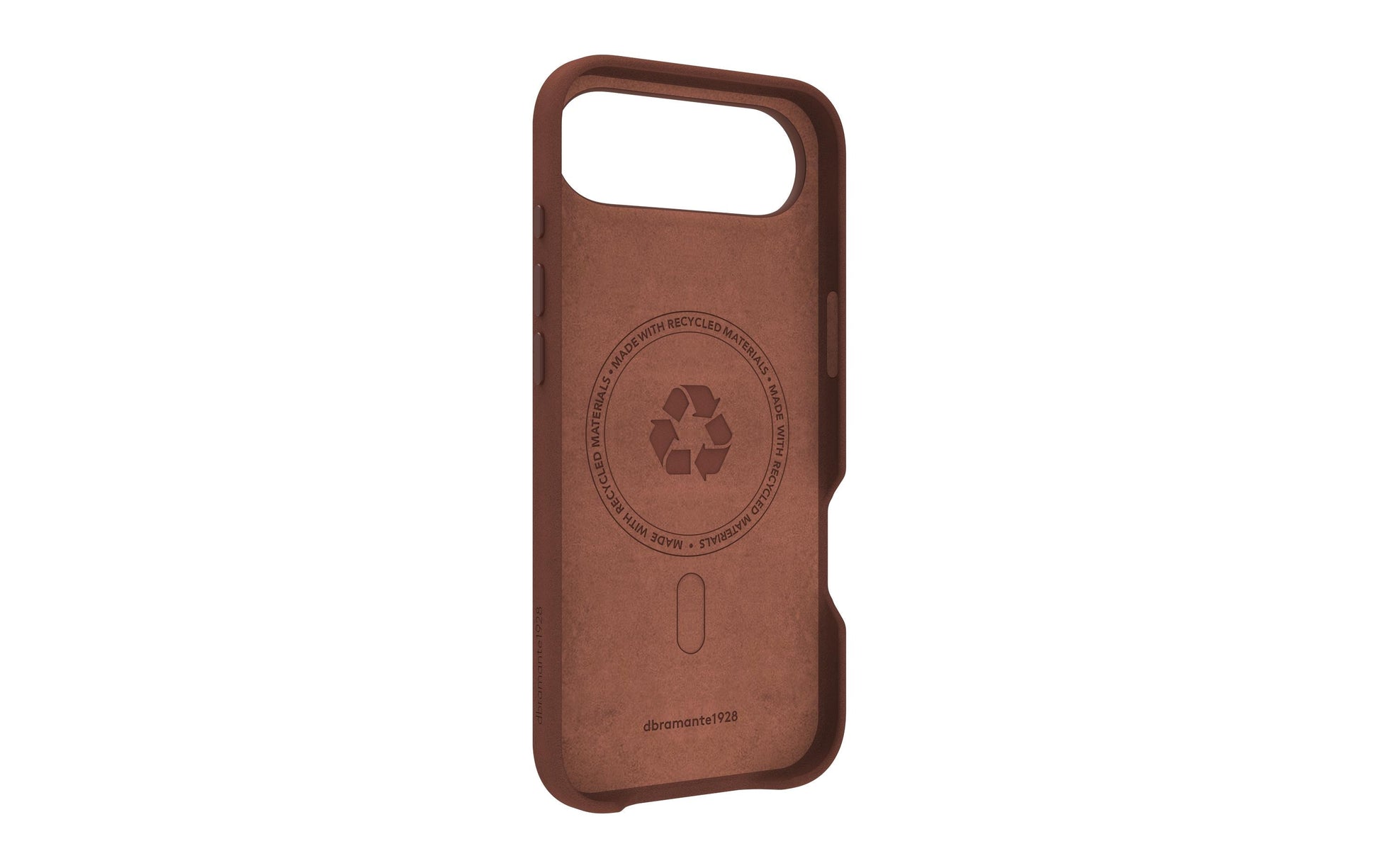 dbramante1928 Roskilde MS Backcover – für Apple iPhone 17 Air, MagSafe, Leder, Beige, kratzresistent