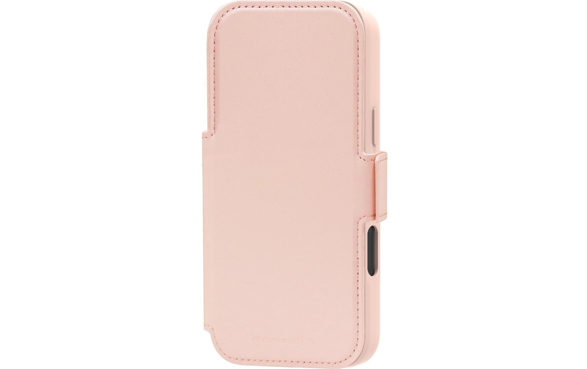 dbramante1928 Lynge MS ICON Folio – für Apple iPhone 17 Pro Max, mit Kartenfach, Kunststoff, Pink Sand