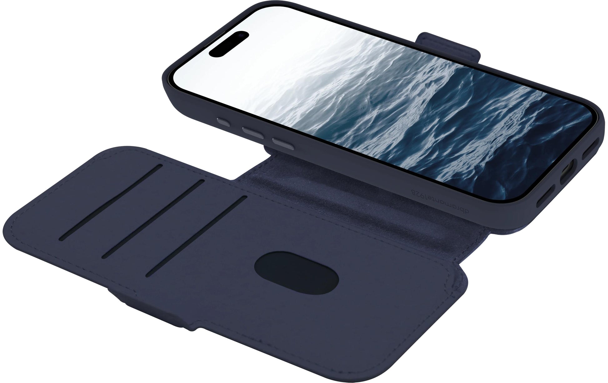 dbramante1928 Lynge MS ICON – Folio – für Apple iPhone 17 Pro Max – MagSafe, 3 Kartenfächer, Magnetverschluss