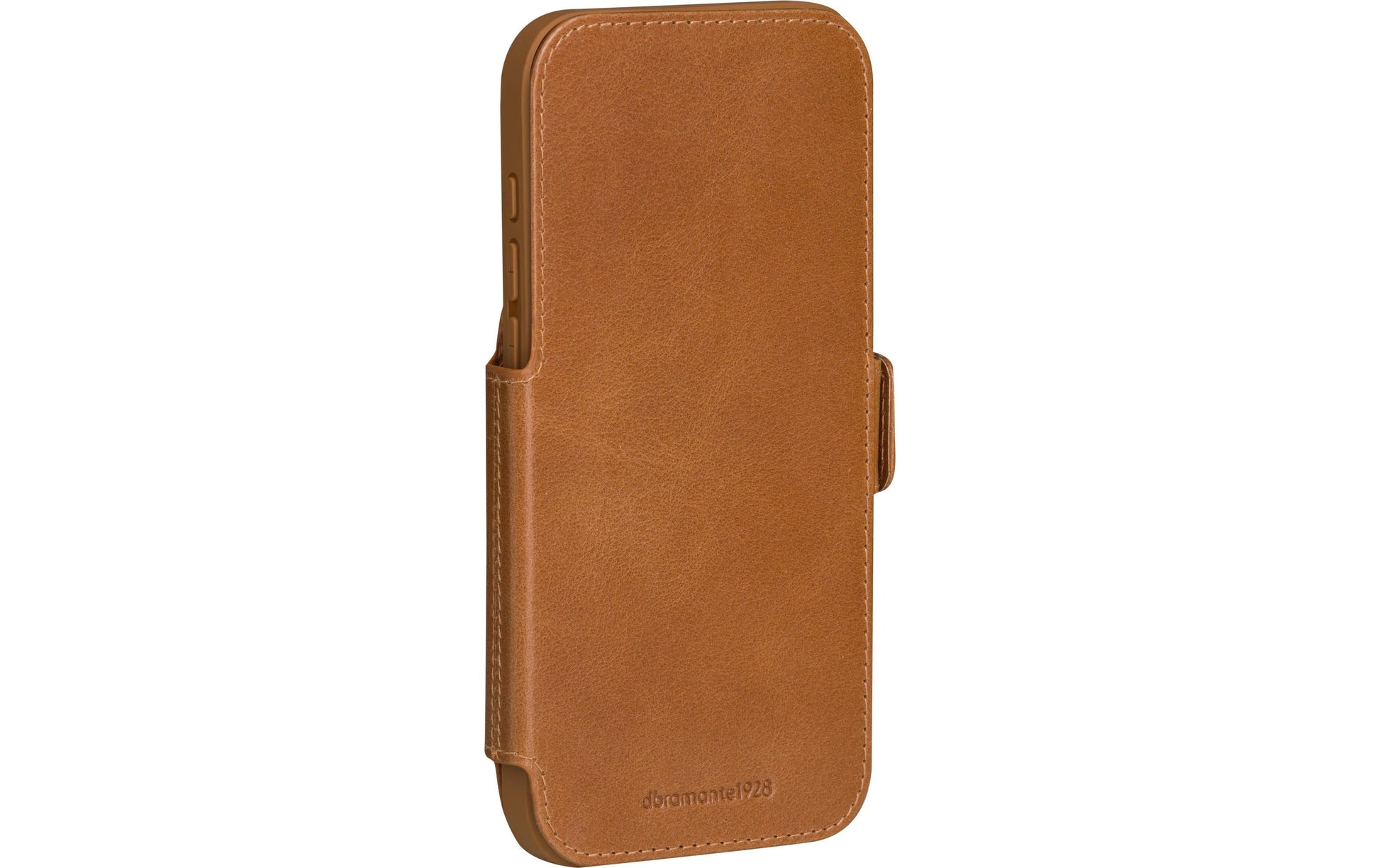 dbramante1928 Copenhagen Wallethülle – für Apple iPhone 17 Pro Max, mit Ständer, 3 Kartenfächer, Leder, Beige